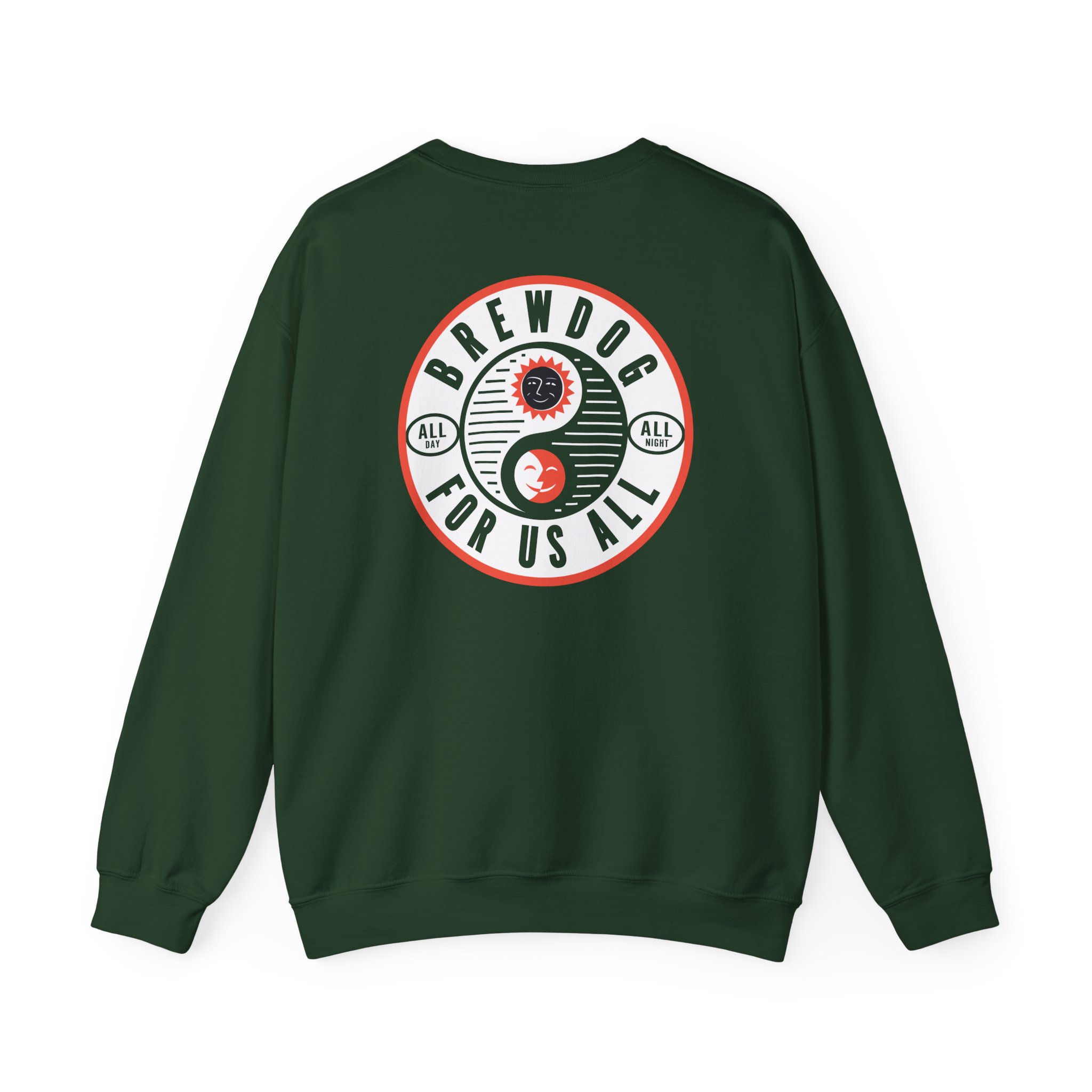 Brewdog All Day All Night Unisex Heavy Blendâ„¢ Crewneck Sweatshirt