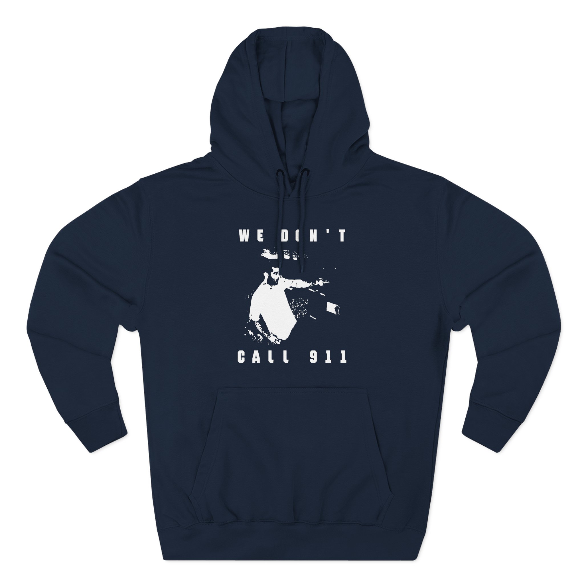 Sean Strickland We Don't Call 911 Three-Panel Fleece Hoodie