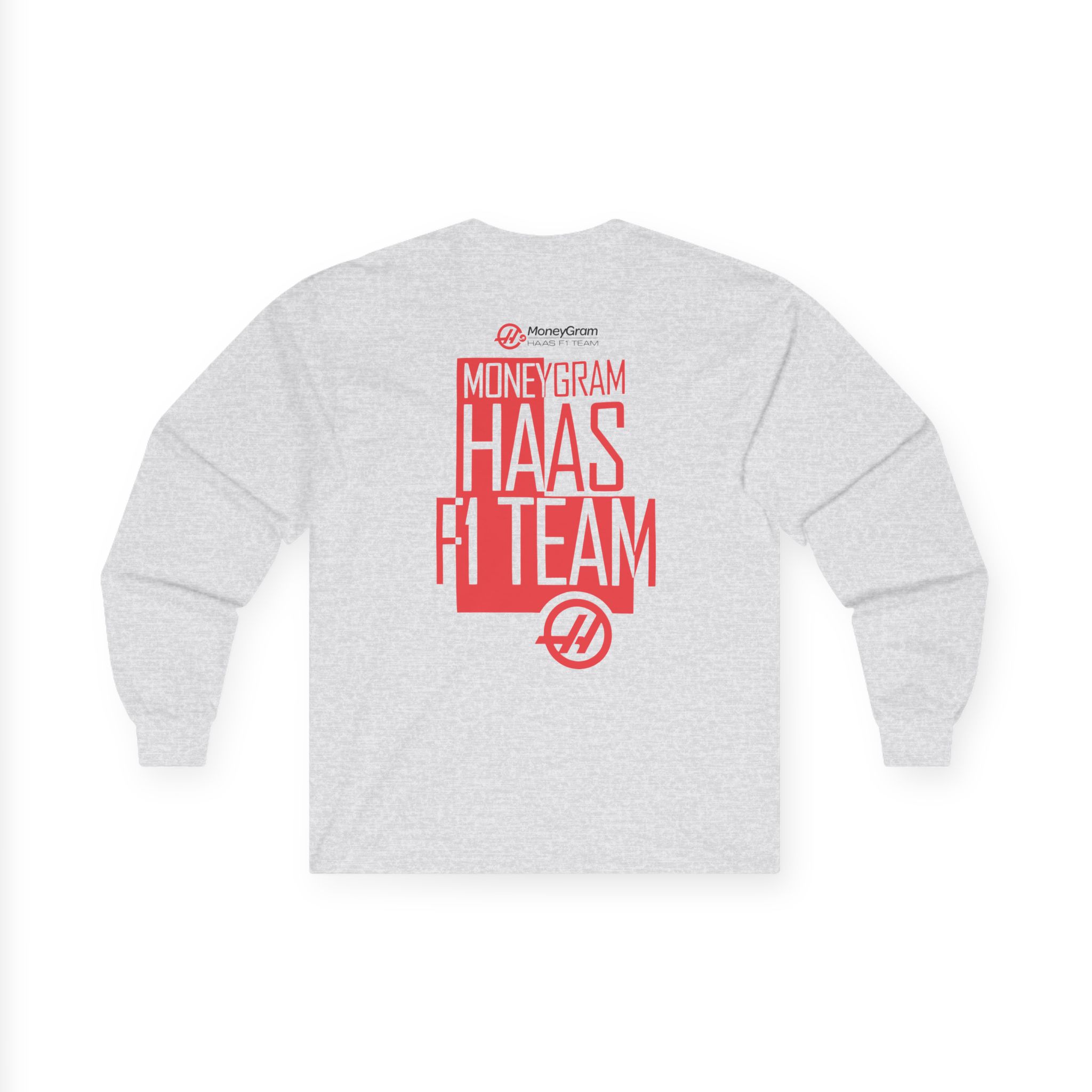 Haas F1 Color Block Unisex Ultra Cotton Long Sleeve Tee