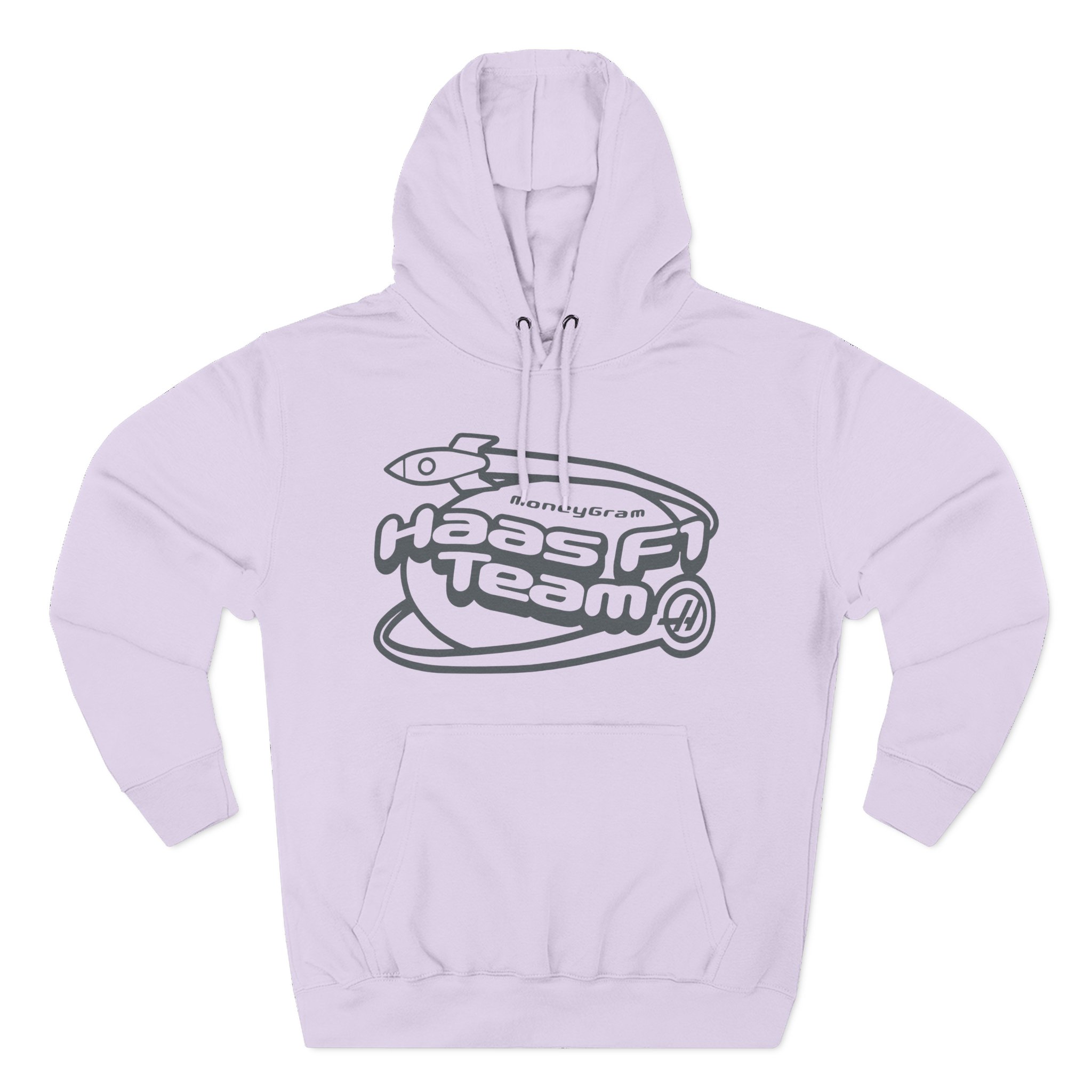 Haas F1 Team Rocketship Three-Panel Fleece Hoodie