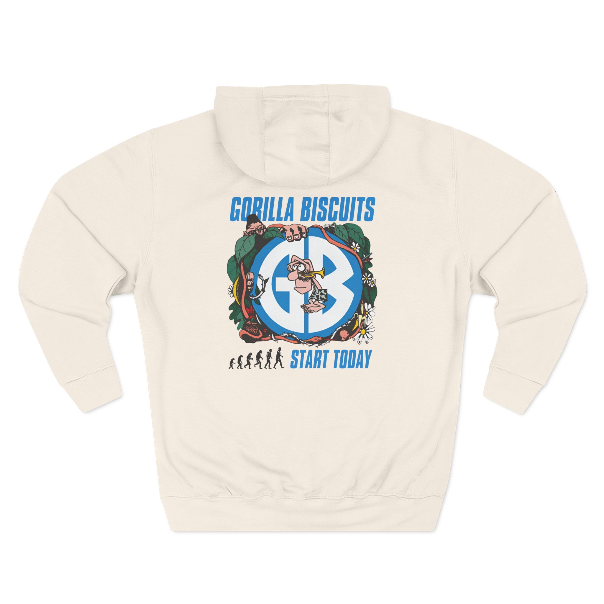 Gorilla Biscuits Jungle Three-Panel Fleece Hoodie
