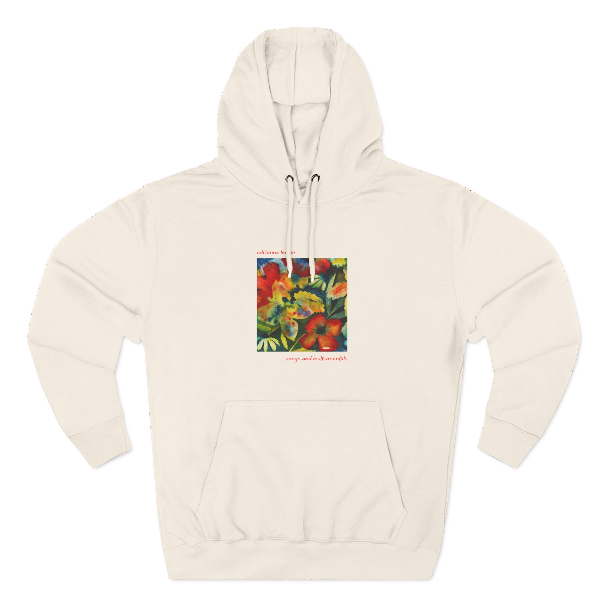 Adrianne Lenker Songs and Instrumentals Three-panel Fleece Hoodie
