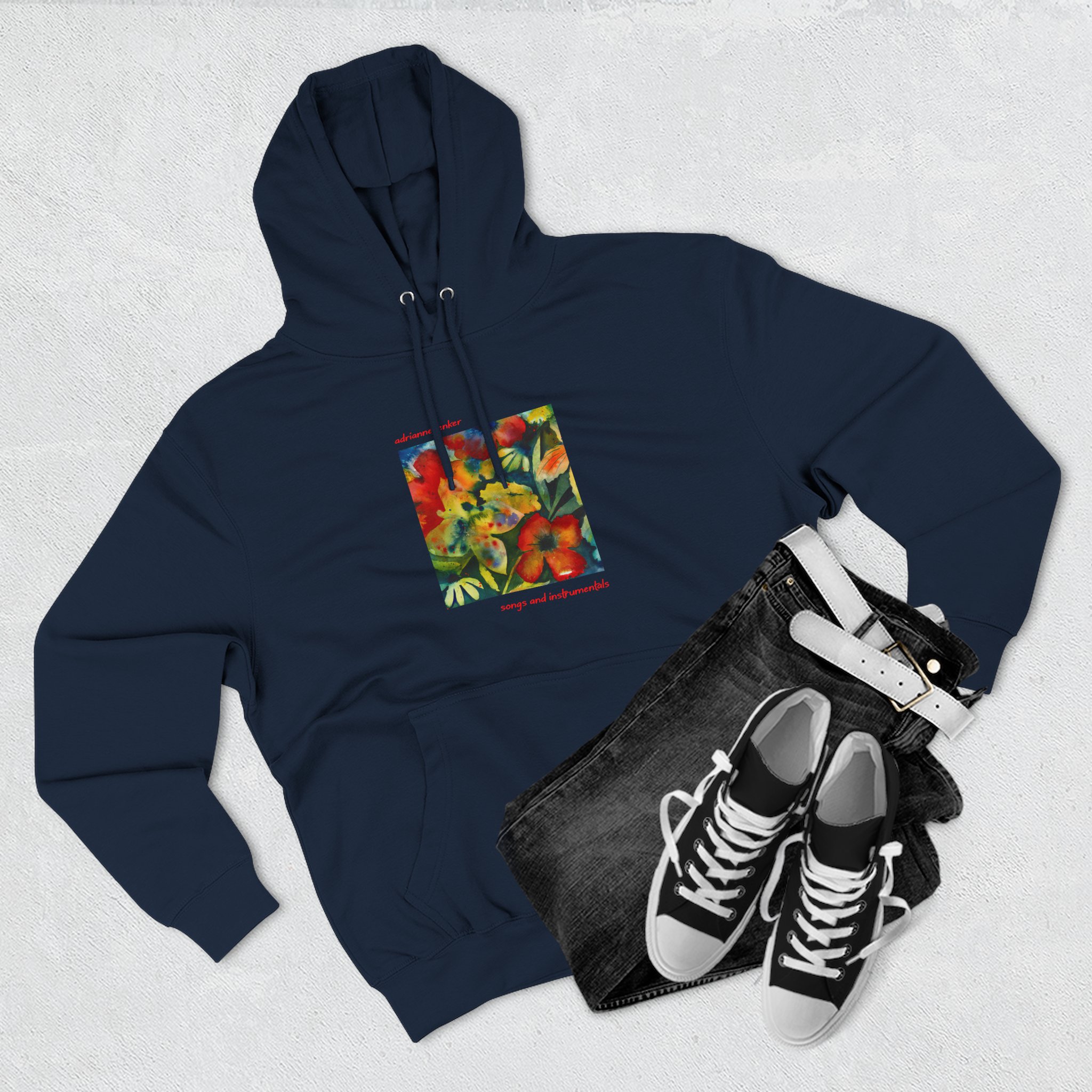 Adrianne Lenker Songs and Instrumentals Three-panel Fleece Hoodie
