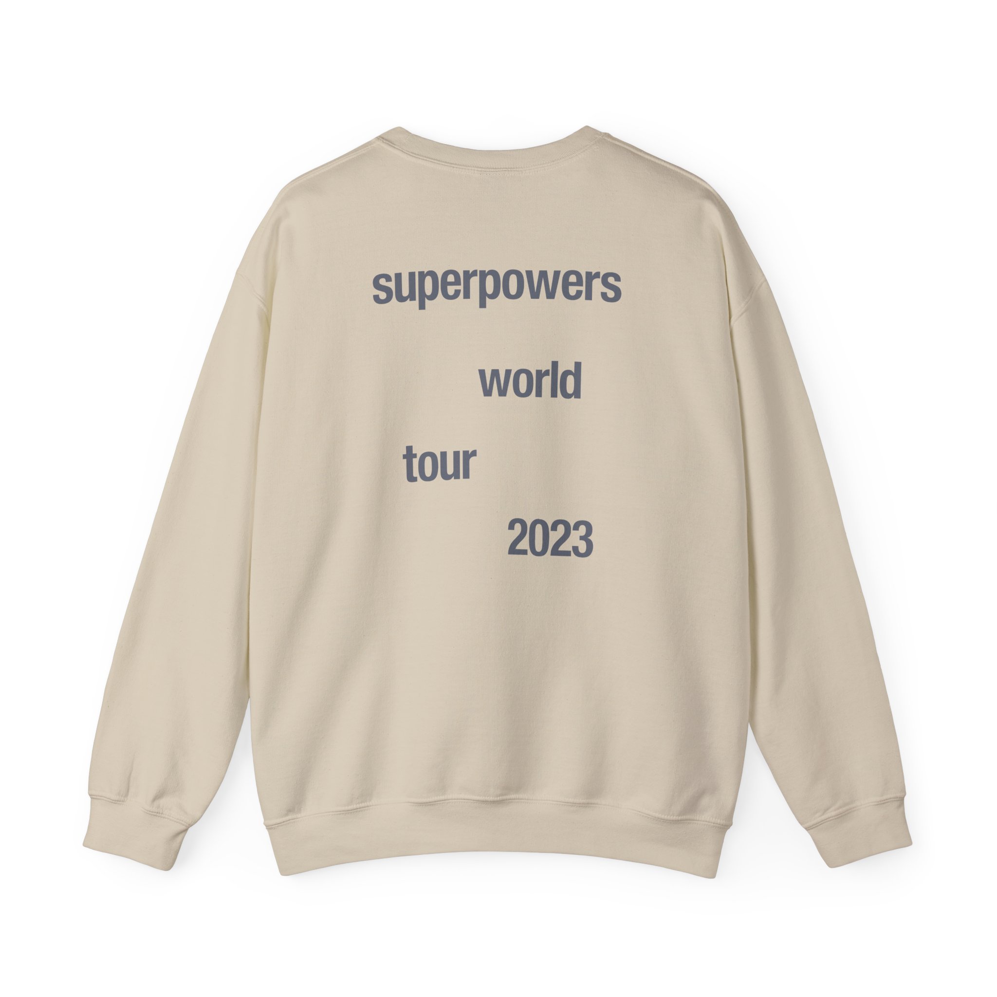Daniel Caesar Superpowers World Tour Unisex Heavy Blendâ„¢ Crewneck Sweatshirt