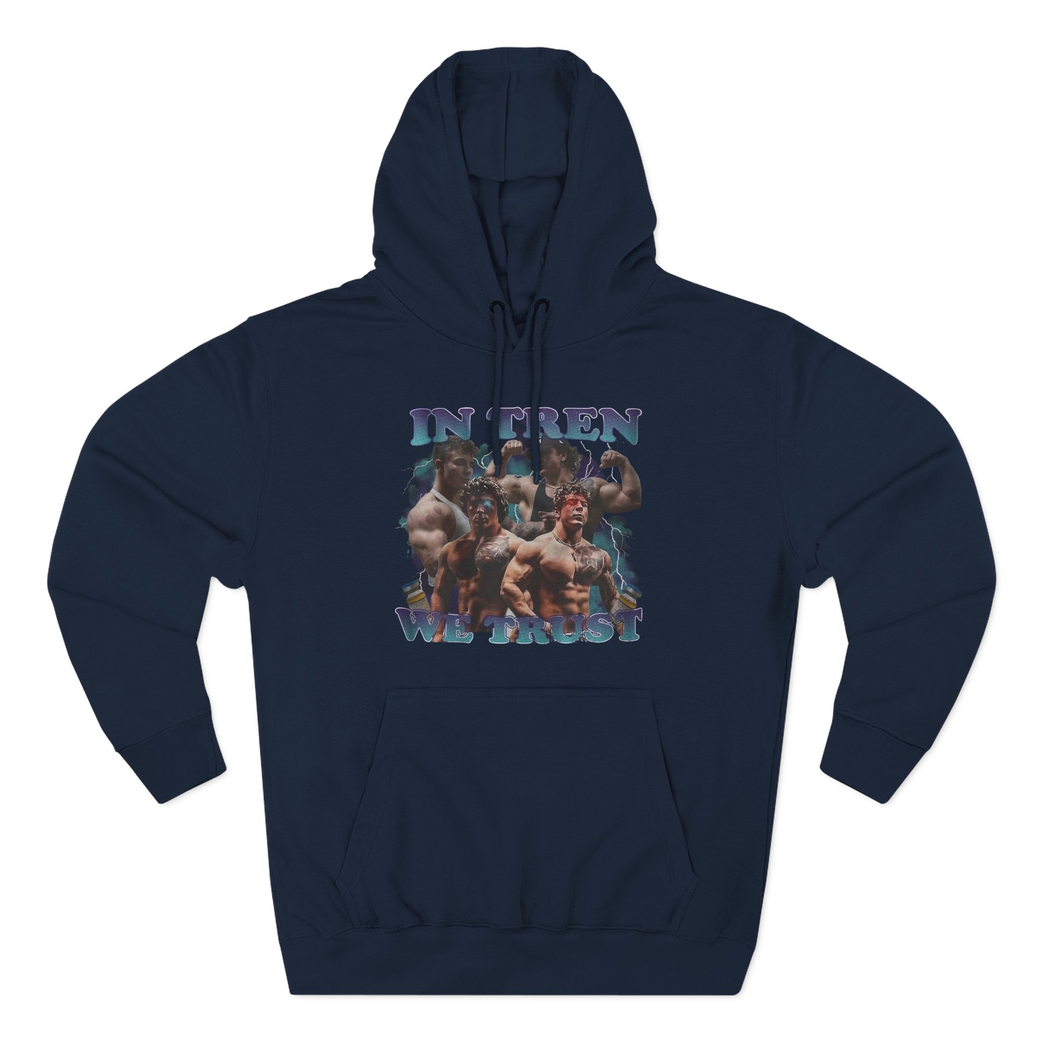 Tren Twins in Tren We Trust Three-Panel Fleece Hoodie
