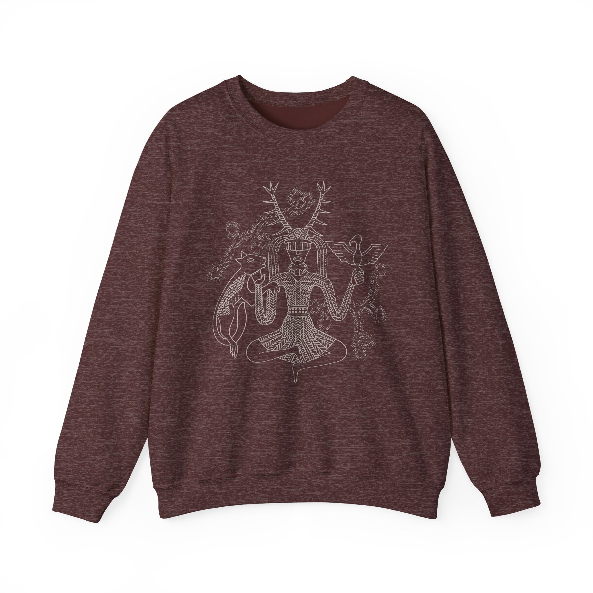 Heilung Cernunina Futha Unisex Heavy Blendâ„¢ Crewneck Sweatshirt