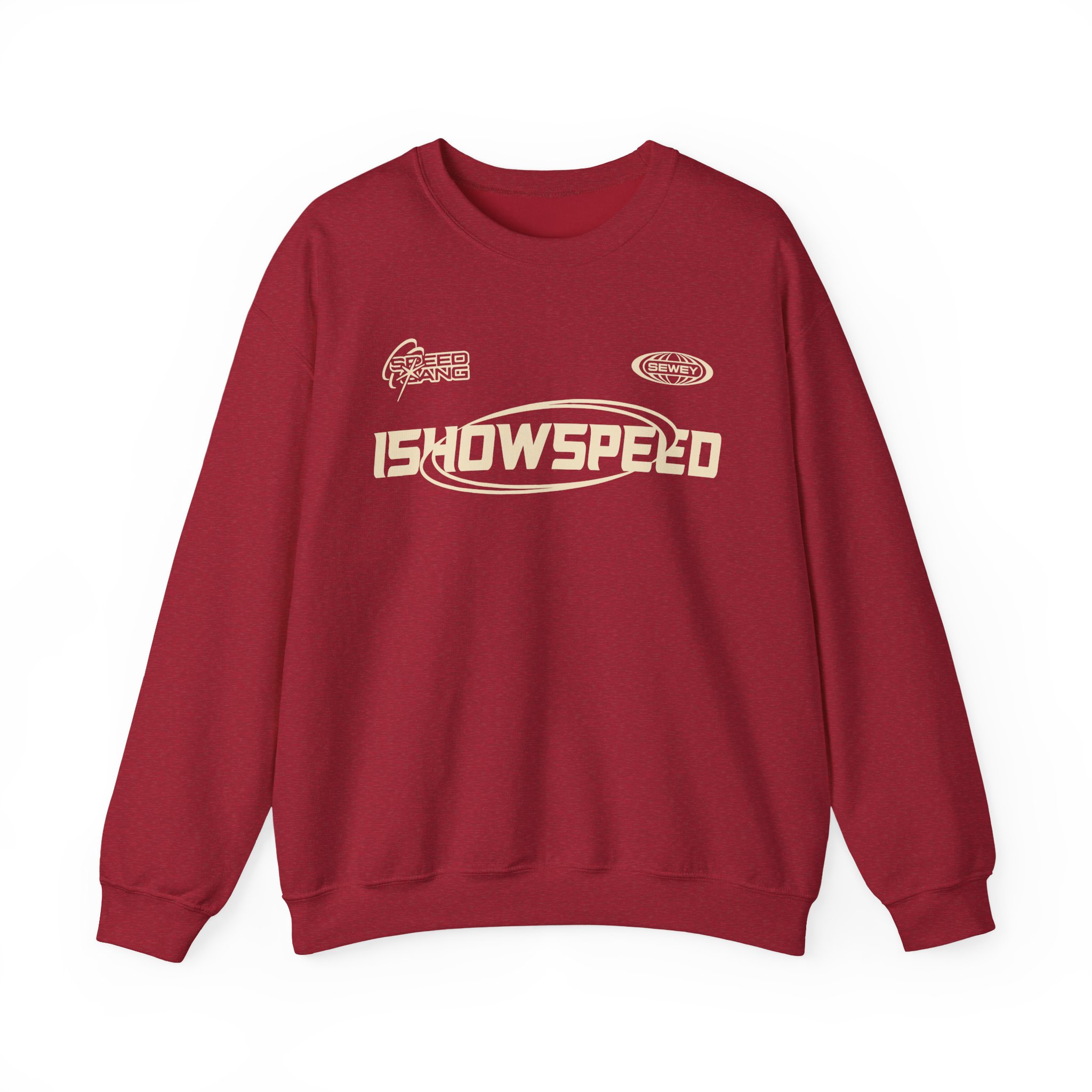 Ishowspeed Racing Royal Unisex Heavy Blendâ„¢ Crewneck Sweatshirt