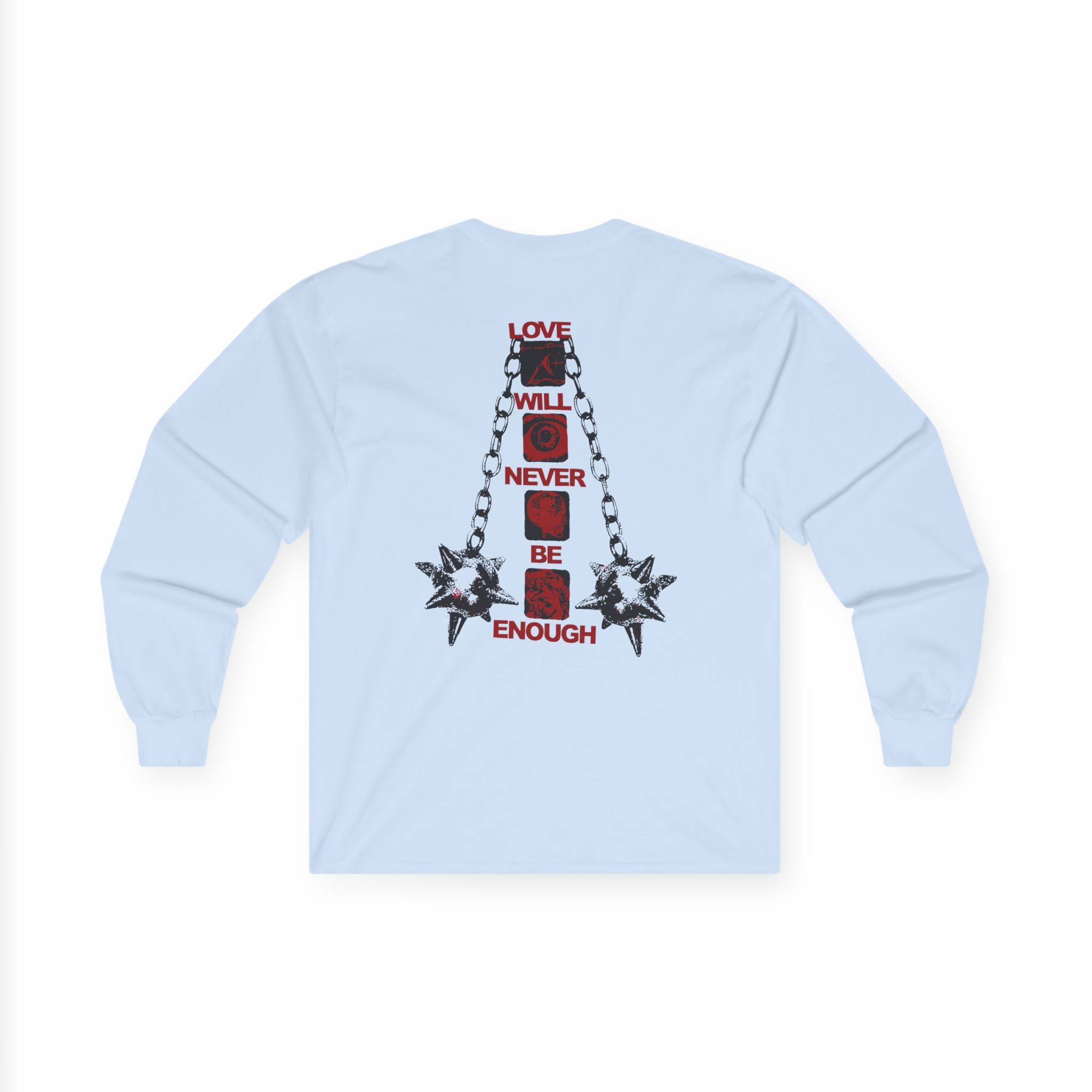 Kublai Khan - Never Enough Sportsgrey Unisex Ultra Cotton Long Sleeve Tee