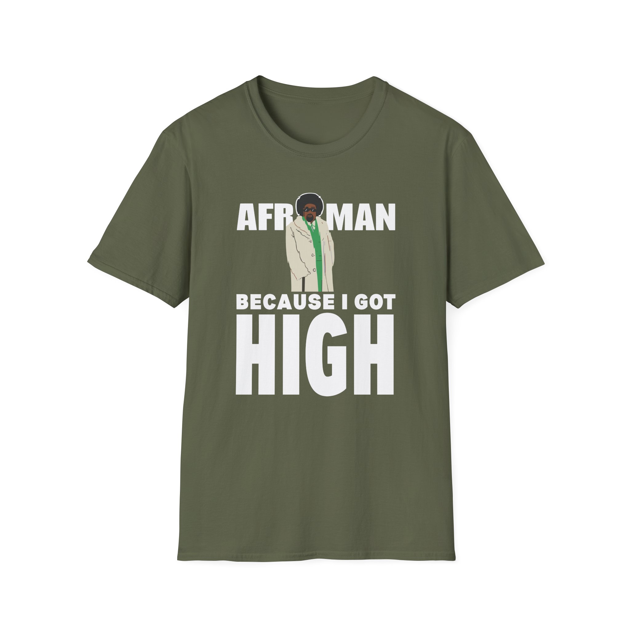 Afroman Because I Got High Unisex Softstyle T-Shirt