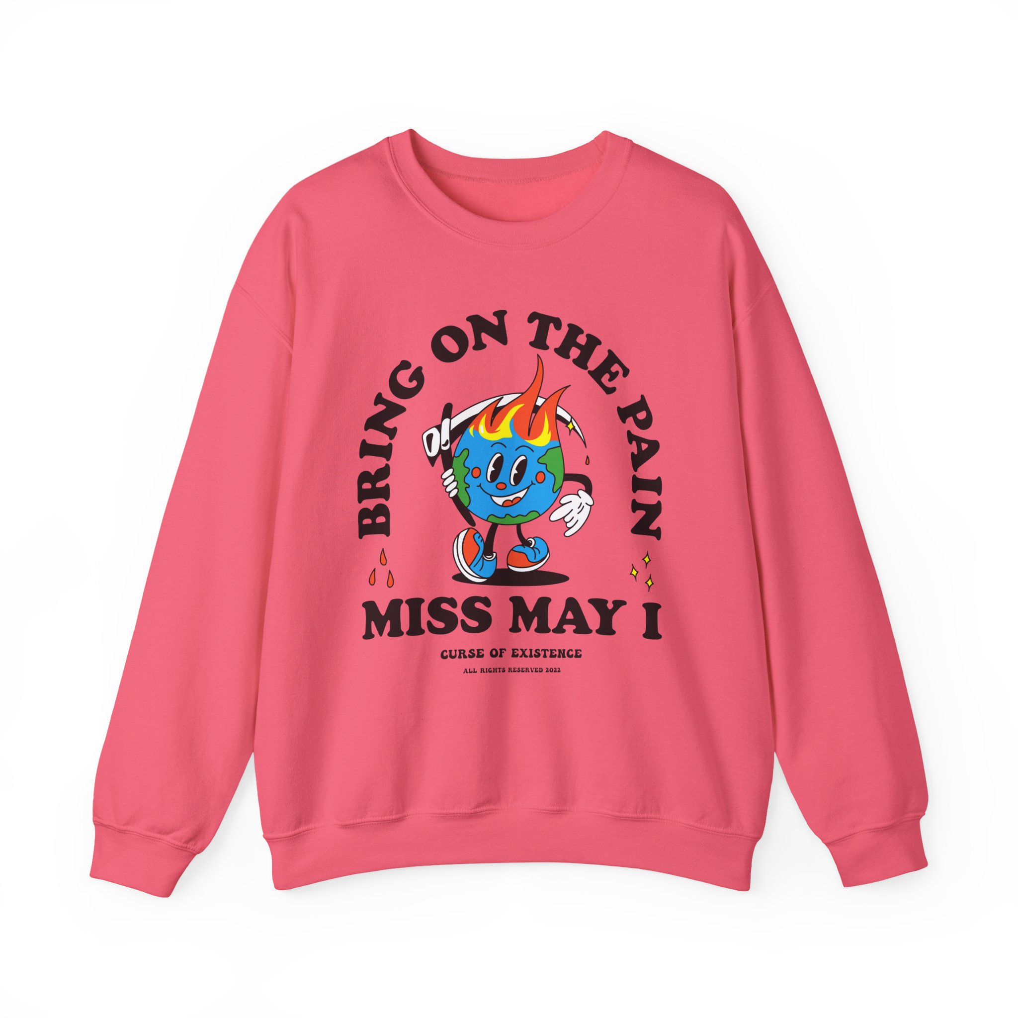 Miss May I Mr. Pain Toddler Unisex Heavy Blendâ„¢ Crewneck Sweatshirt
