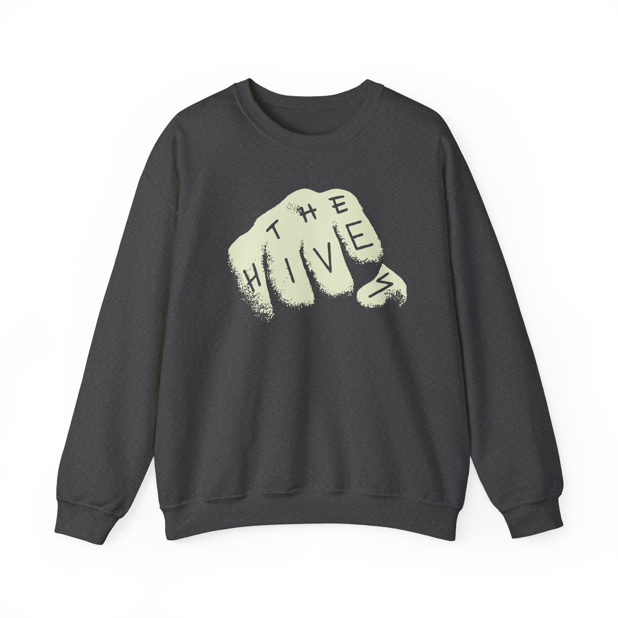 The Hives Fist Unisex Heavy Blendâ„¢ Crewneck Sweatshirt