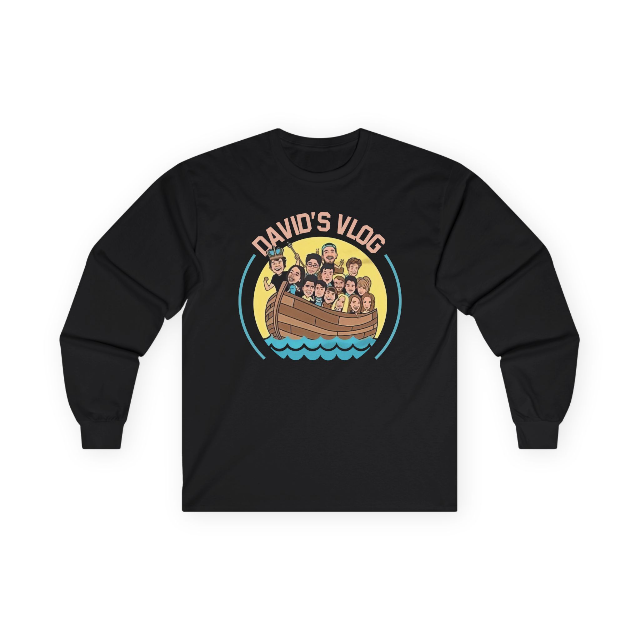 David Dobrik David's Vlog Unisex Ultra Cotton Long Sleeve Tee