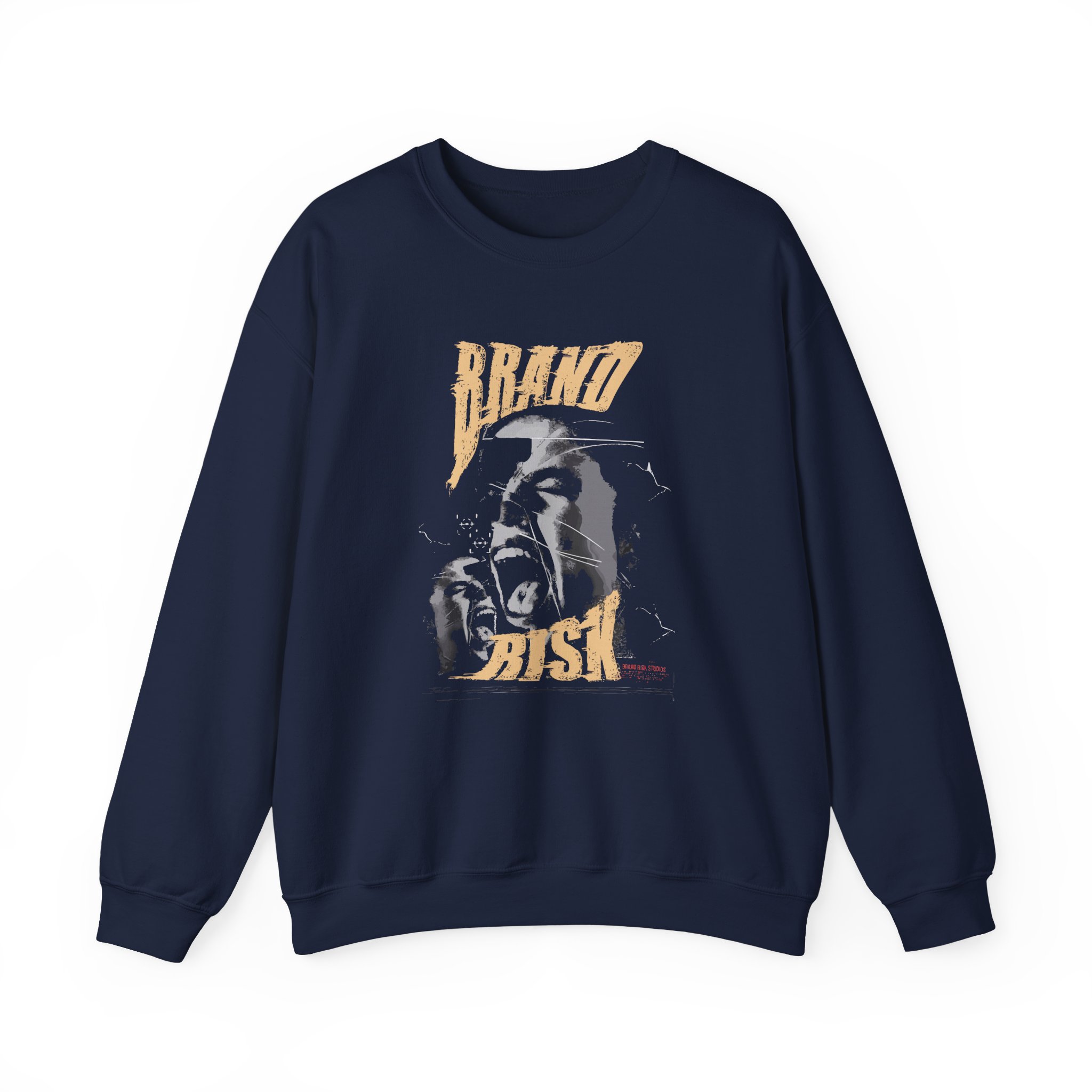 Adin Ross Brand Risk Unisex Heavy Blendâ„¢ Crewneck Sweatshirt