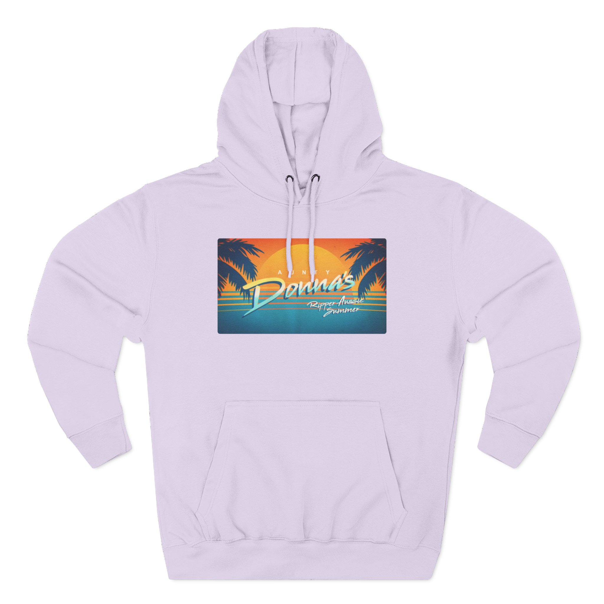 Aunty Donna Three-Panel Fleece Hoodie