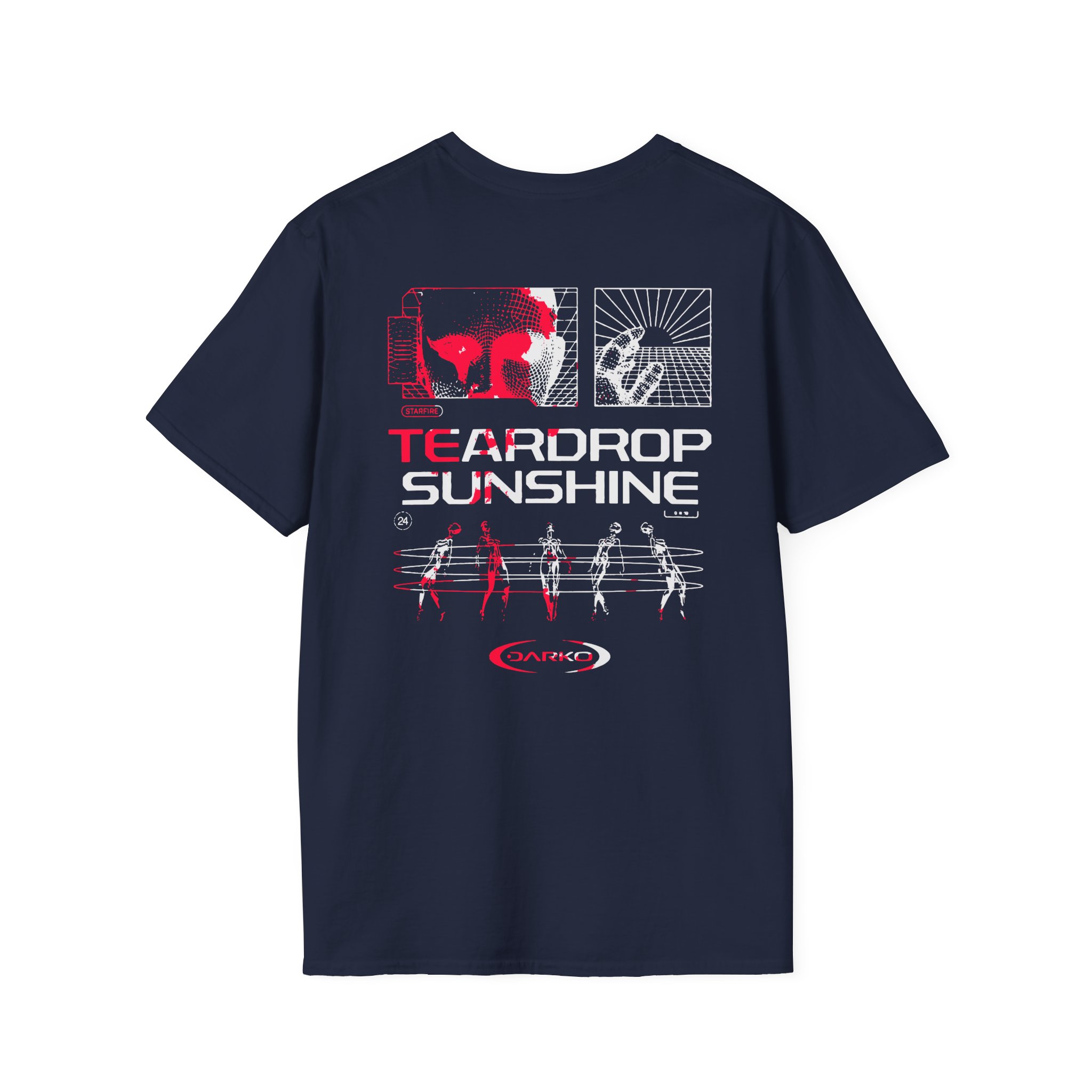Darko Teardrop Sunshine Unisex Softstyle T-Shirt