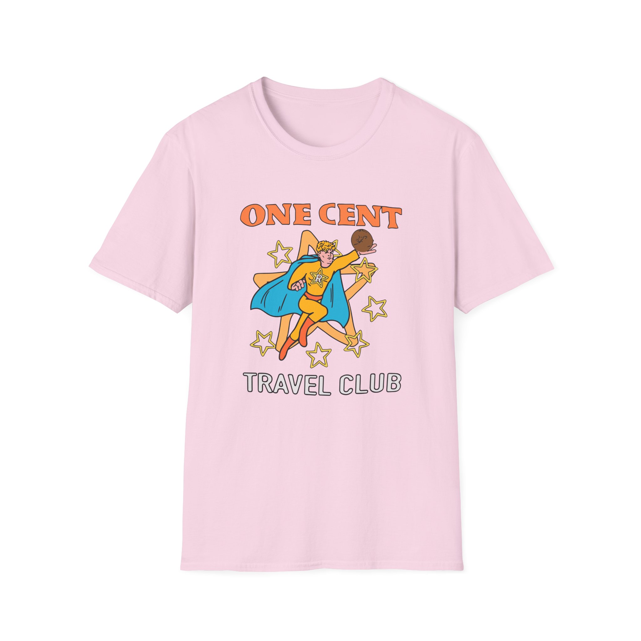 Ryan Trahan One Cent Adventure Awaits Travel Club Unisex Softstyle T-Shirt