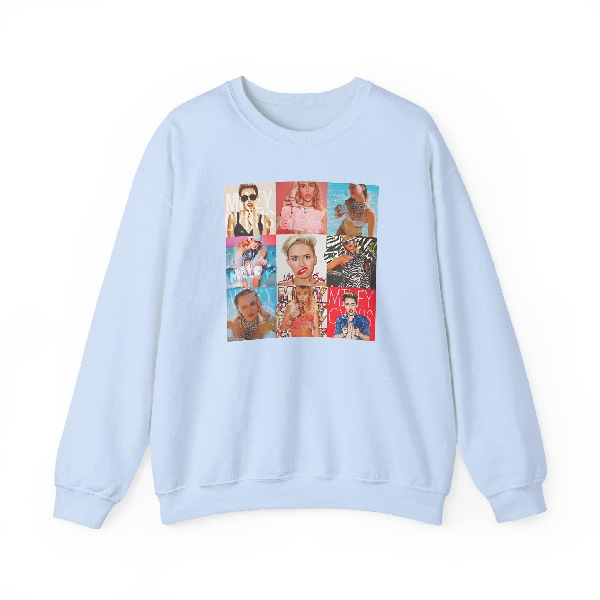 Miley Cyrus Serving Face South America Tour Unisex Heavy Blendâ„¢ Crewneck Sweatshirt