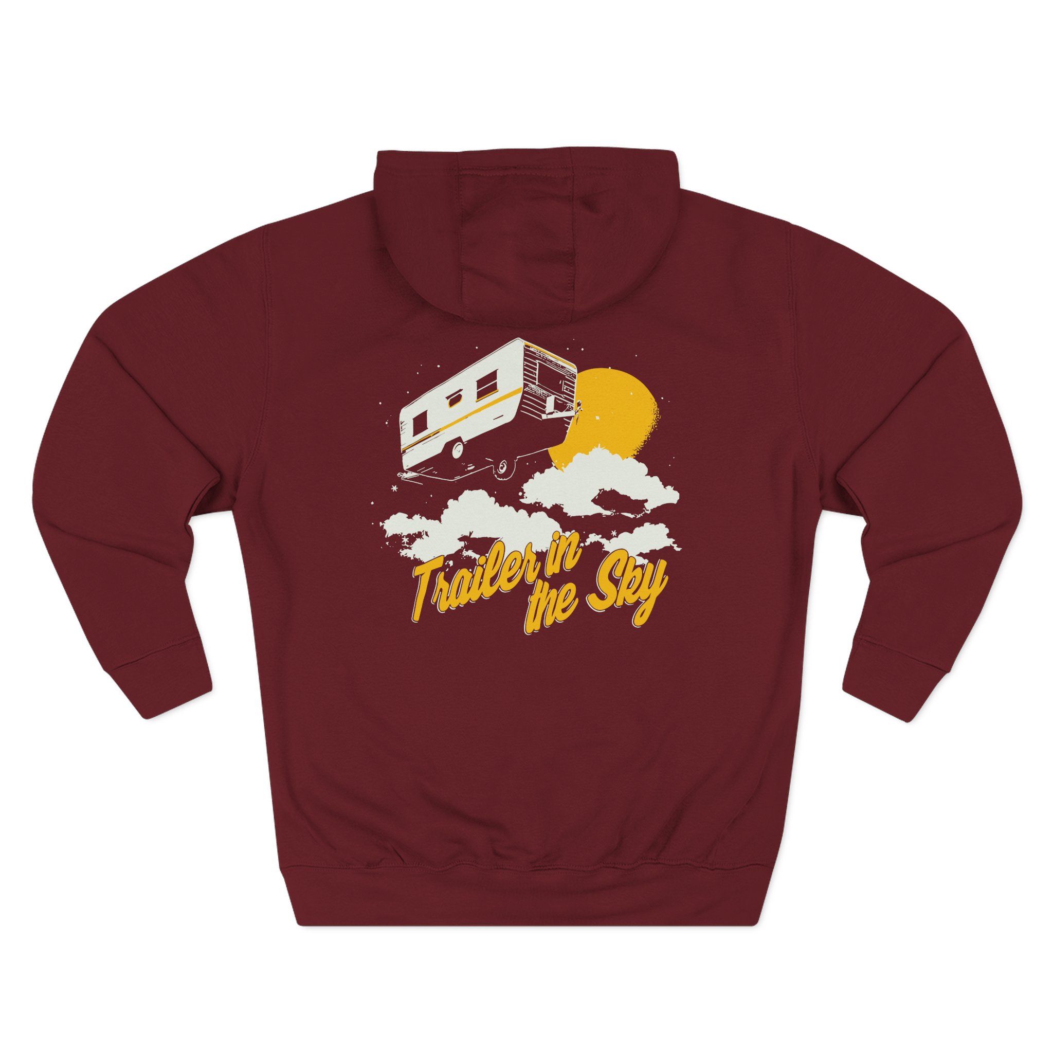 YM Three-Panel Fleece Hoodie