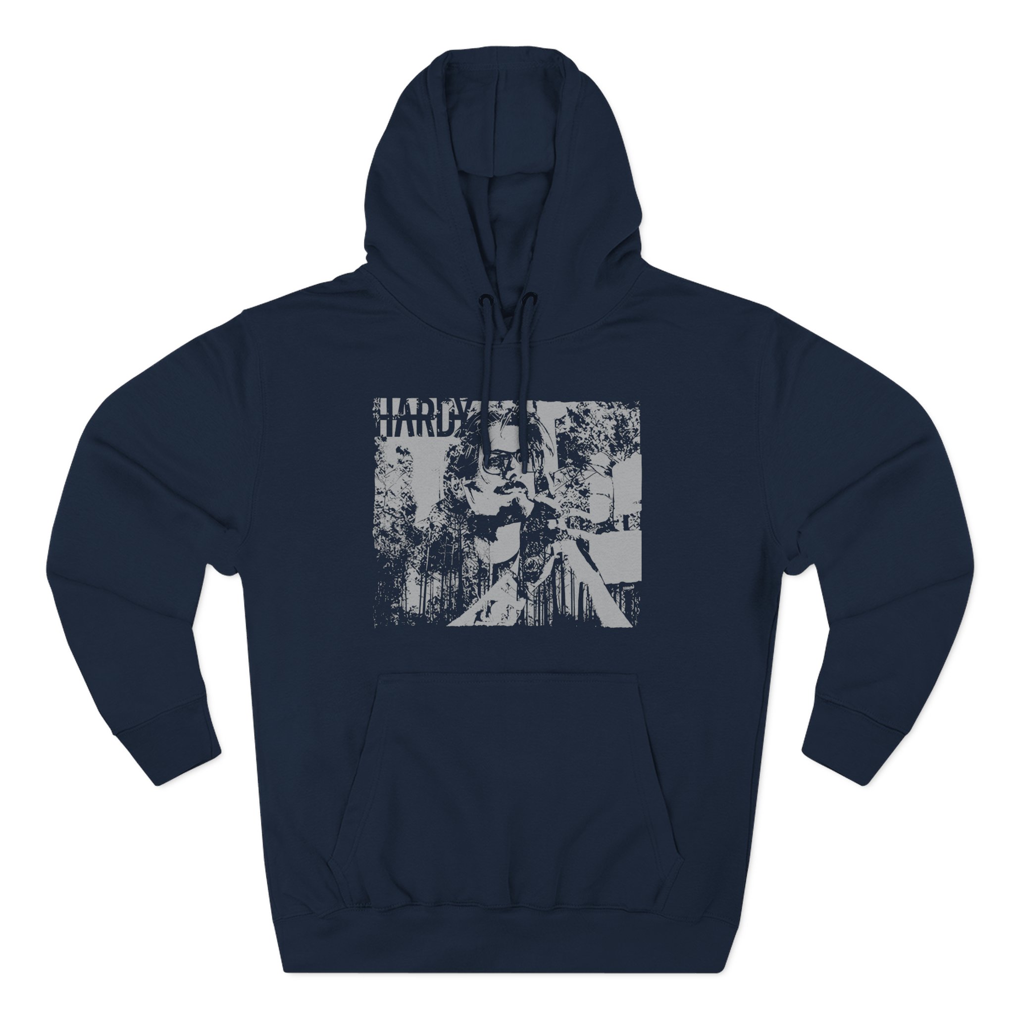 Hardy Three-Panel Fleece Hoodie