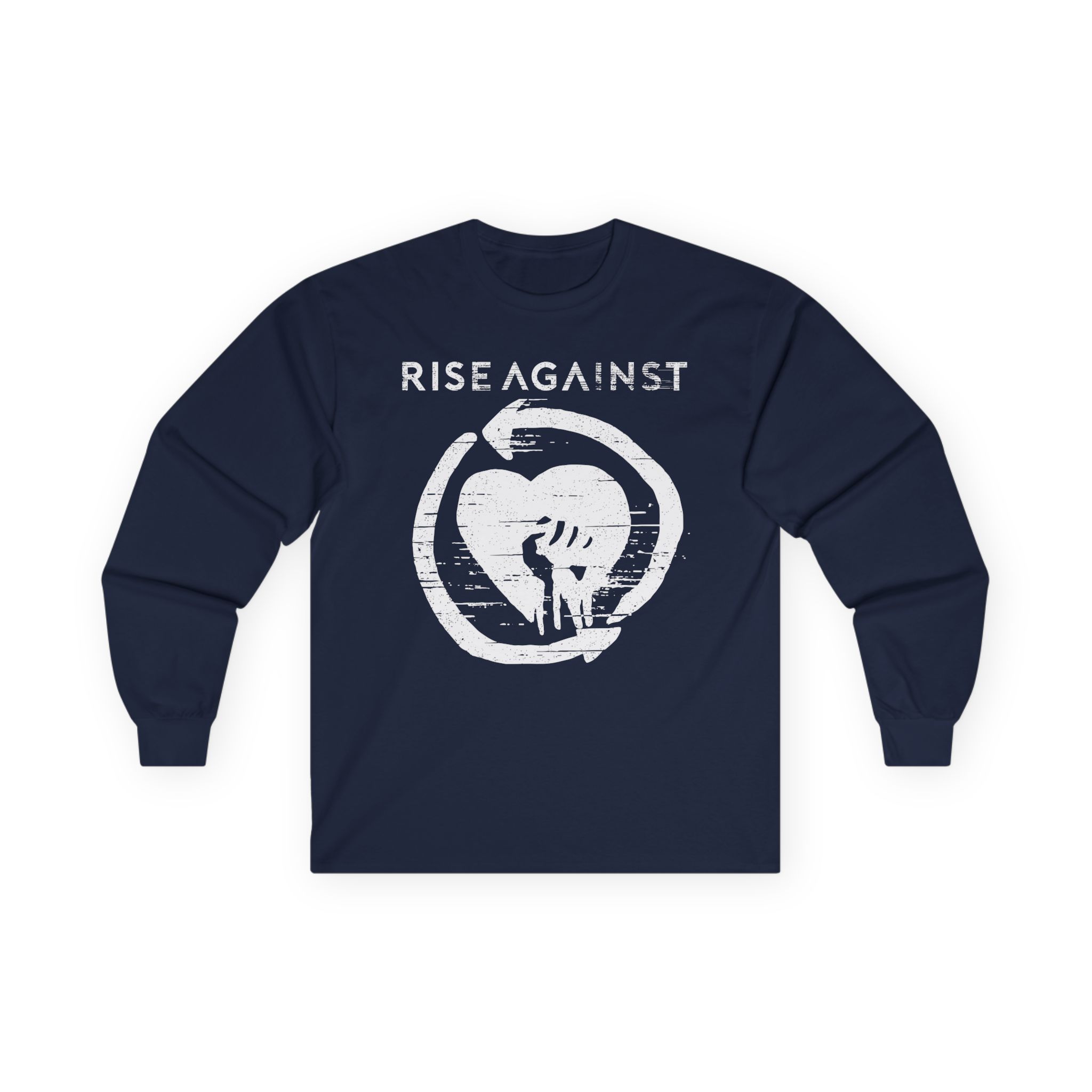 Rise Against Heartfist Babygrow Unisex Ultra Cotton Long Sleeve Tee