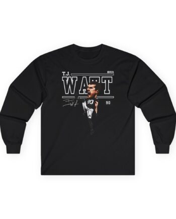 Tj Watt Cartoon Unisex Ultra Cotton Long Sleeve Tee