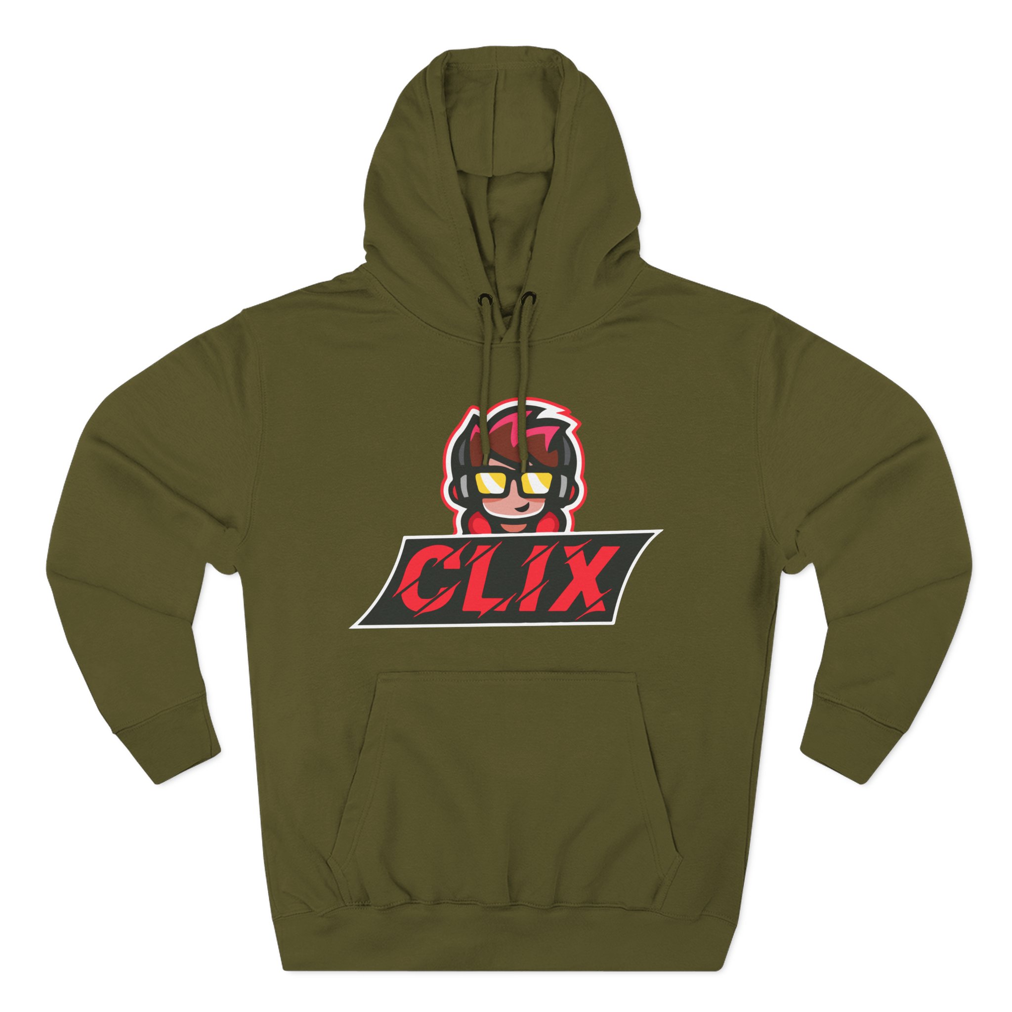 Misfits Clix Three-Panel Fleece Hoodie