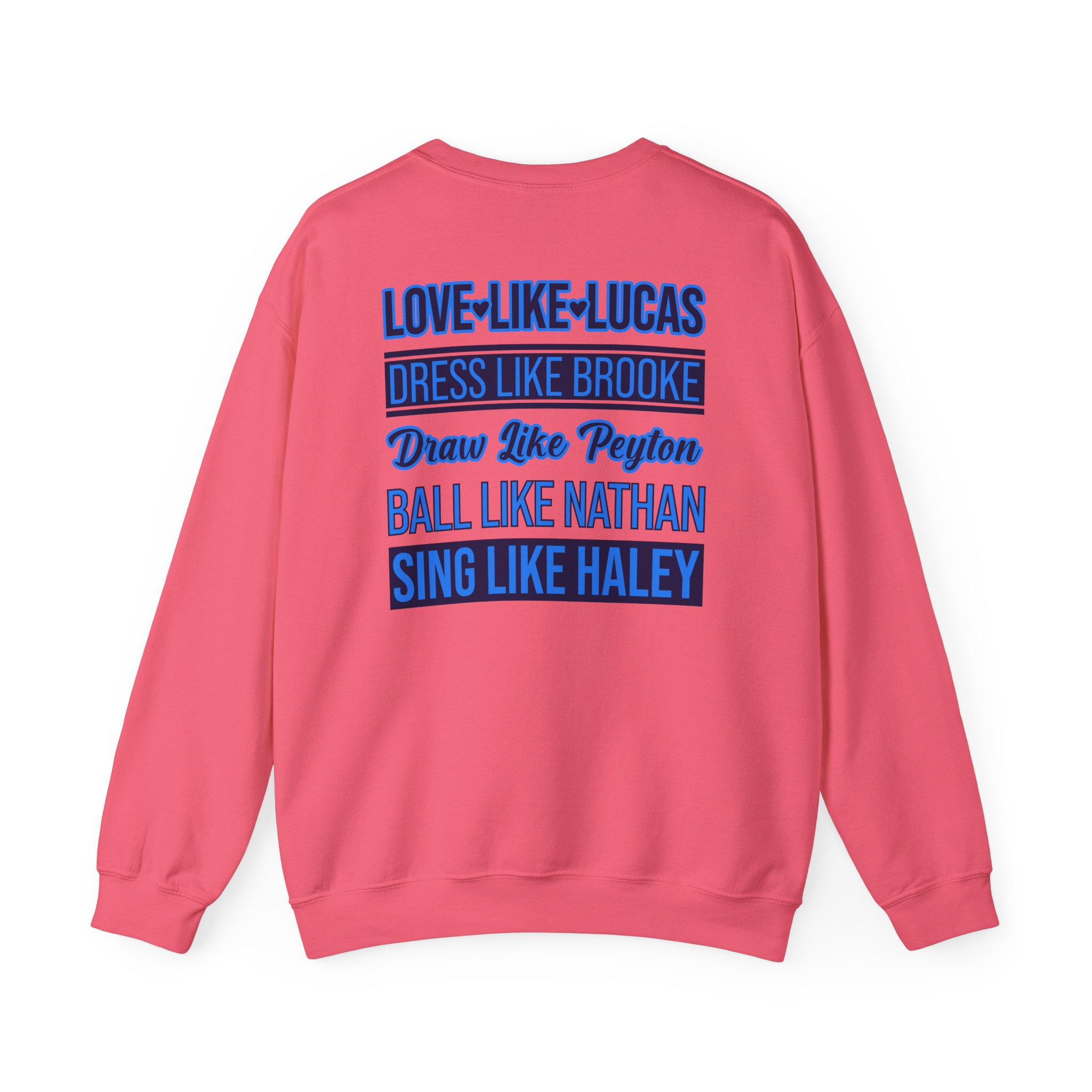 One Tree Hill Love Like Lucas Unisex Heavy Blend Crewneck Sweatshirt