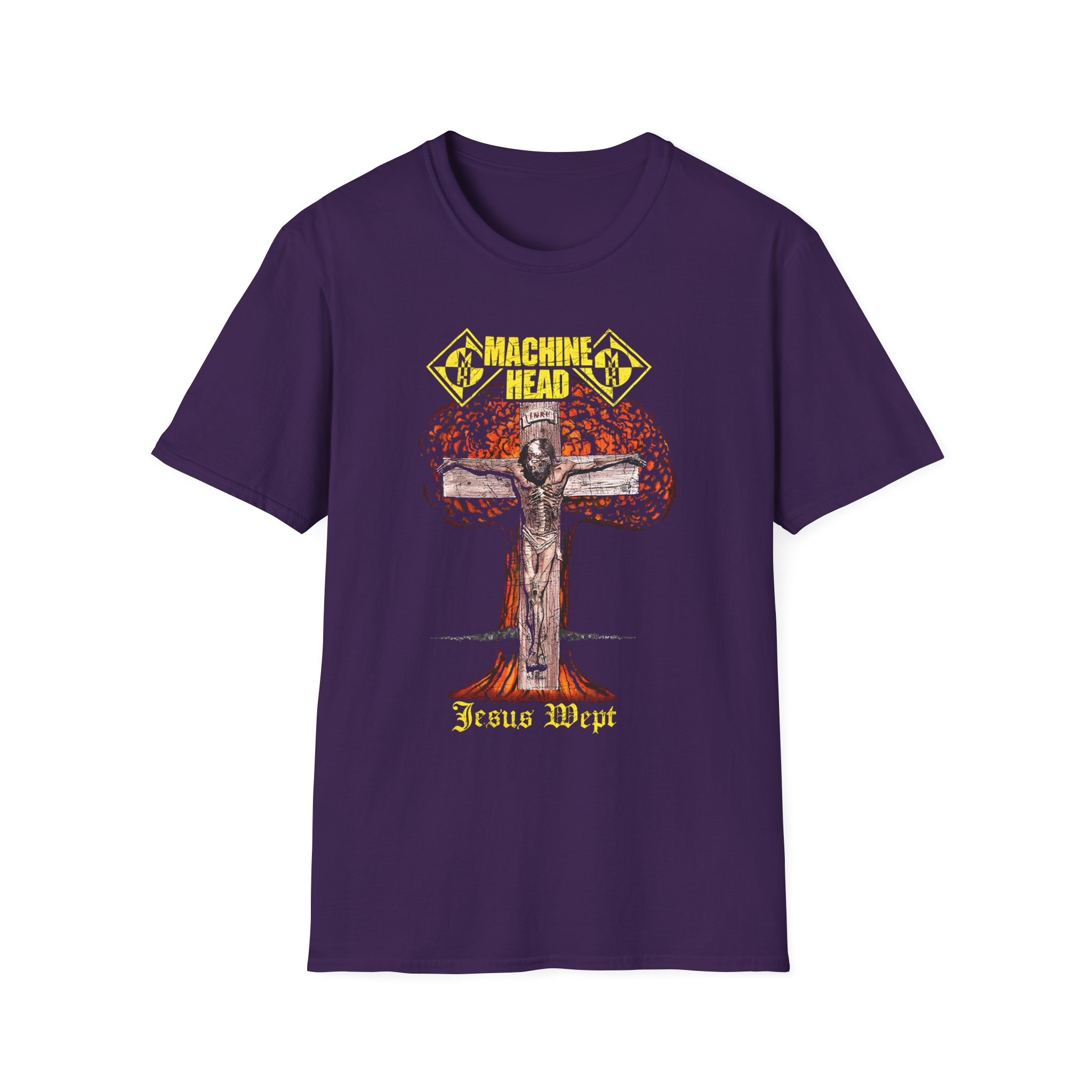 Machine Head Jesus Wept Unisex Softstyle T-Shirt