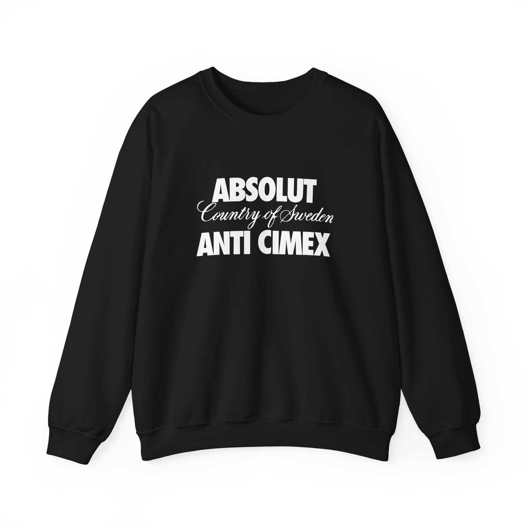 Anti Cimex Absolut Country of Sweden Unisex Heavy Blend Crewneck Sweatshirt
