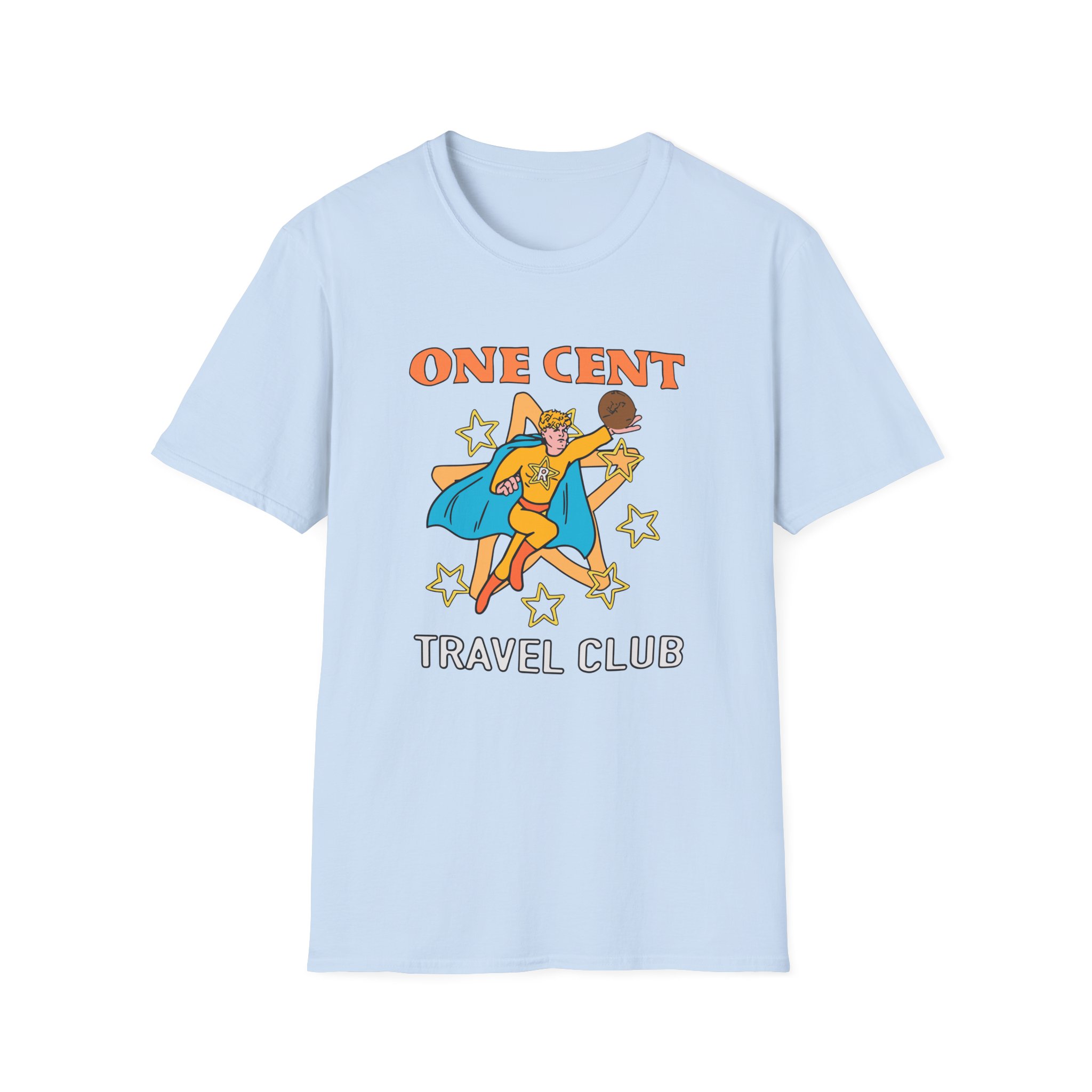 Ryan Trahan One Cent Adventure Awaits Travel Club Unisex Softstyle T-Shirt