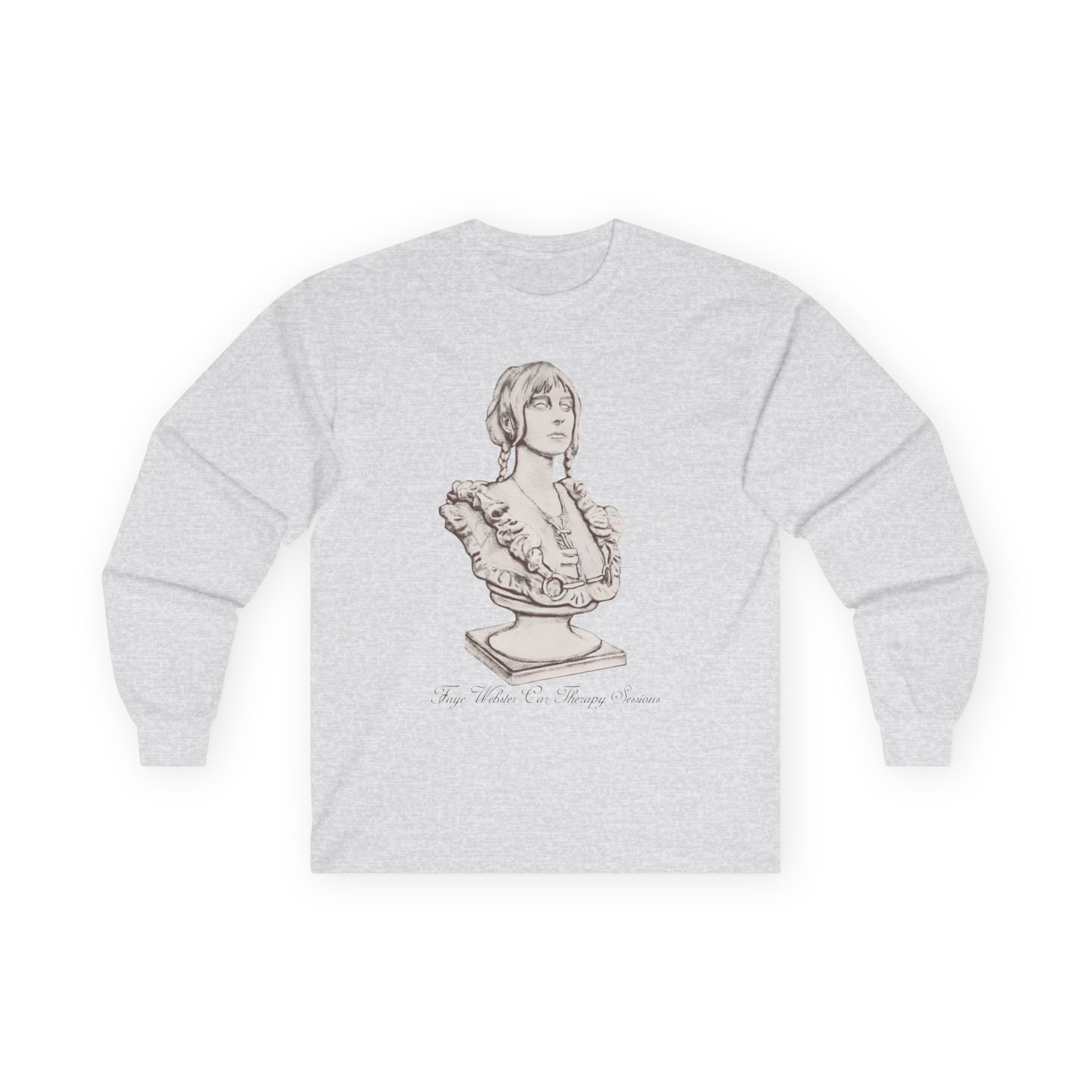 Faye Webster Car Therapy Sessions Bust Unisex Ultra Cotton Long Sleeve Tee