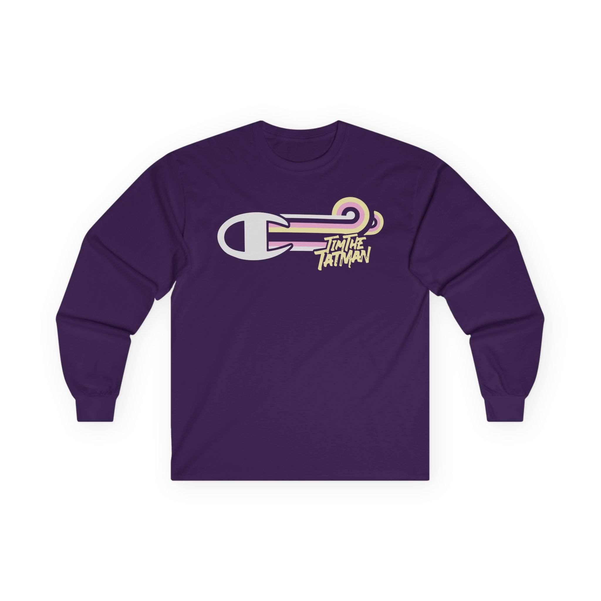 Timthetatman Champion Tatman Power Unisex Ultra Cotton Long Sleeve Tee