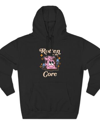 Stephanie Soo Rotten to the Core Three-Panel Fleece Hoodie