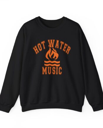 Hot Water Music College Flame Unisex Heavy Blend™ Crewneck Sweatshirt