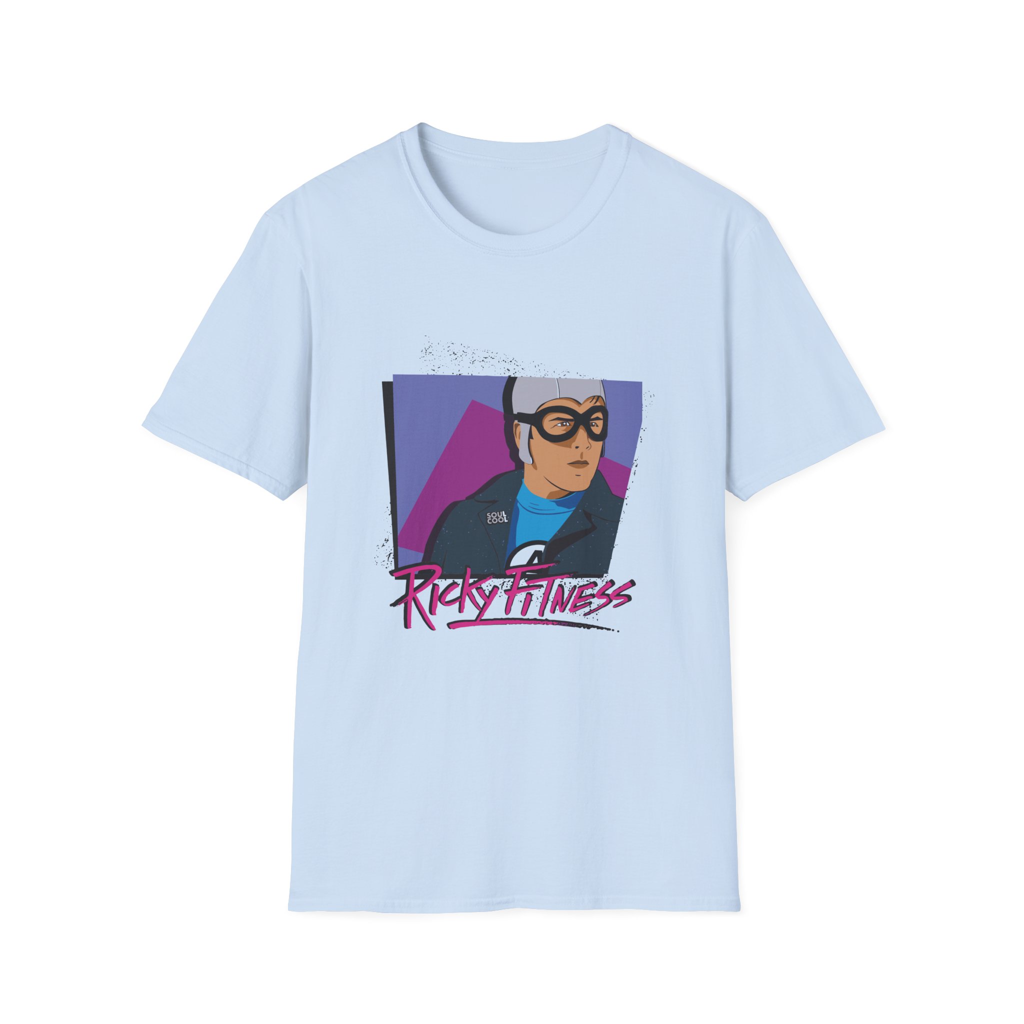The Aquabats Ricky Fitness Soul Cool Unisex Softstyle T-shirt