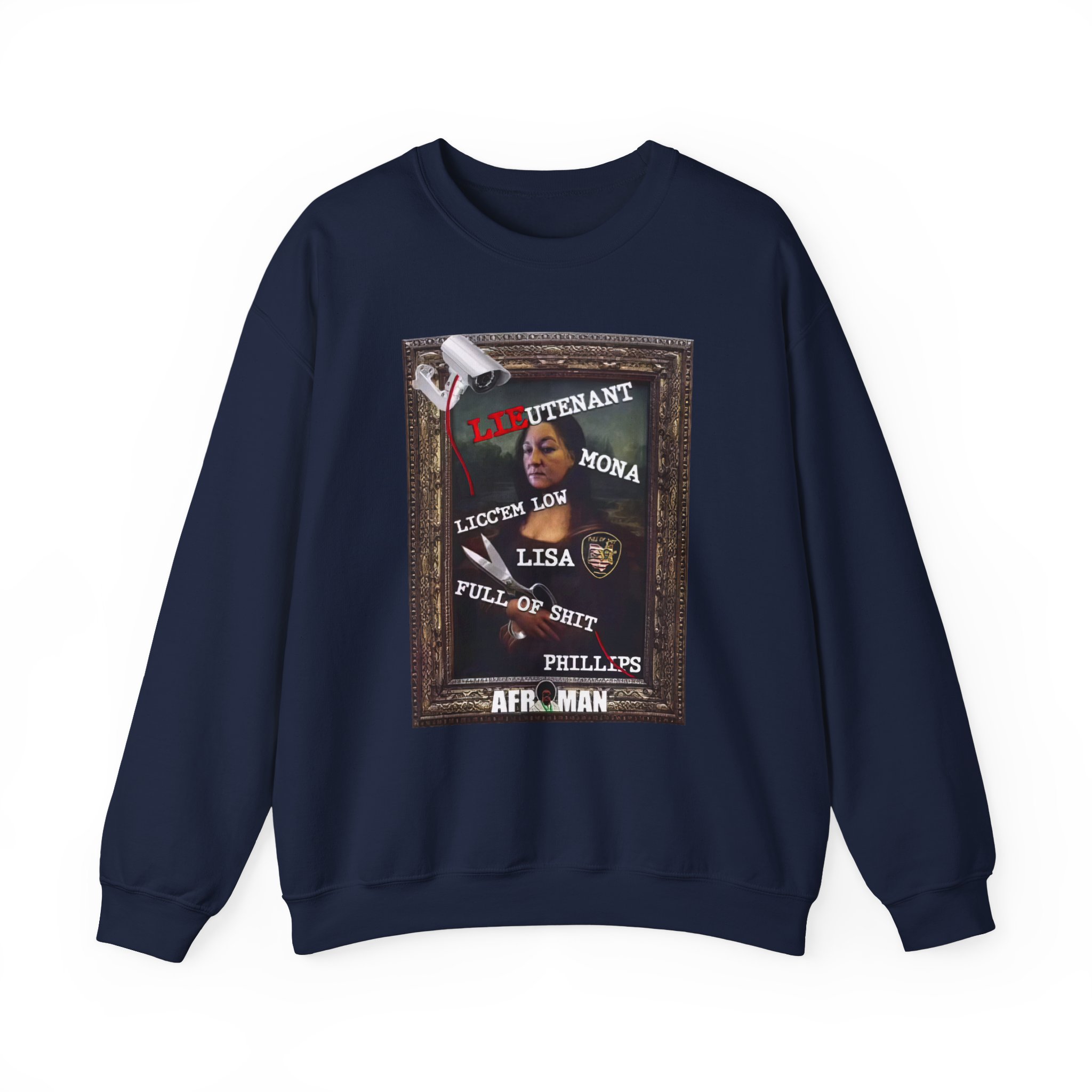 Afroman Lt Licc’em Low Lisa Full of Shit Phillips Unisex Heavy Blend™ Crewneck Sweatshirt