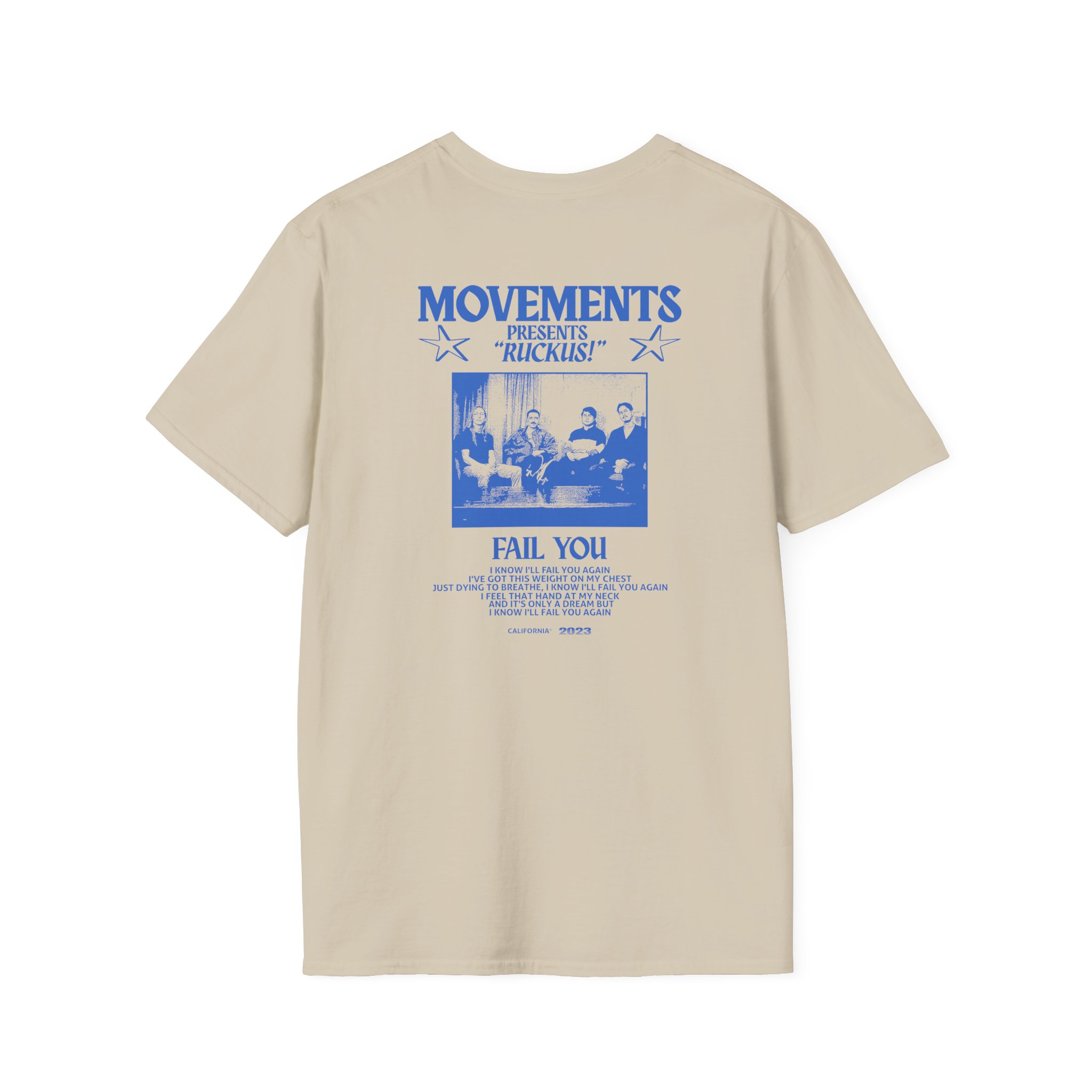 Movements Fail You Photo Unisex Softstyle T-Shirt