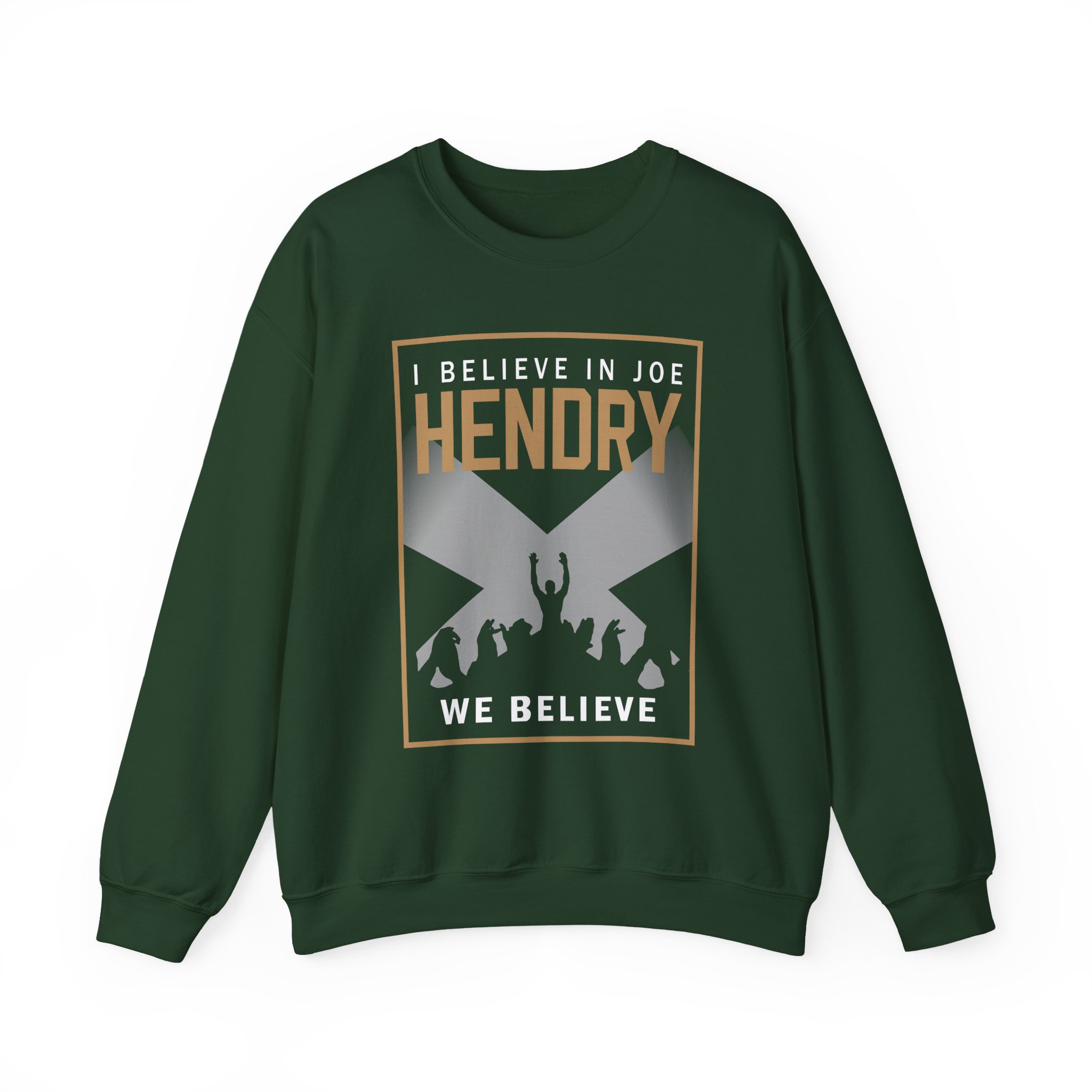 Joe Hendry I Believe in Unisex Heavy Blendâ„¢ Crewneck Sweatshirt