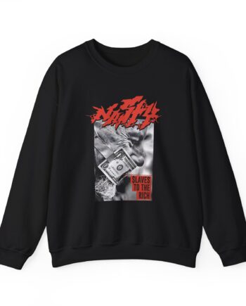 Nasty Slaves to the Rich Unisex Heavy Blend™ Crewneck Sweatshirt