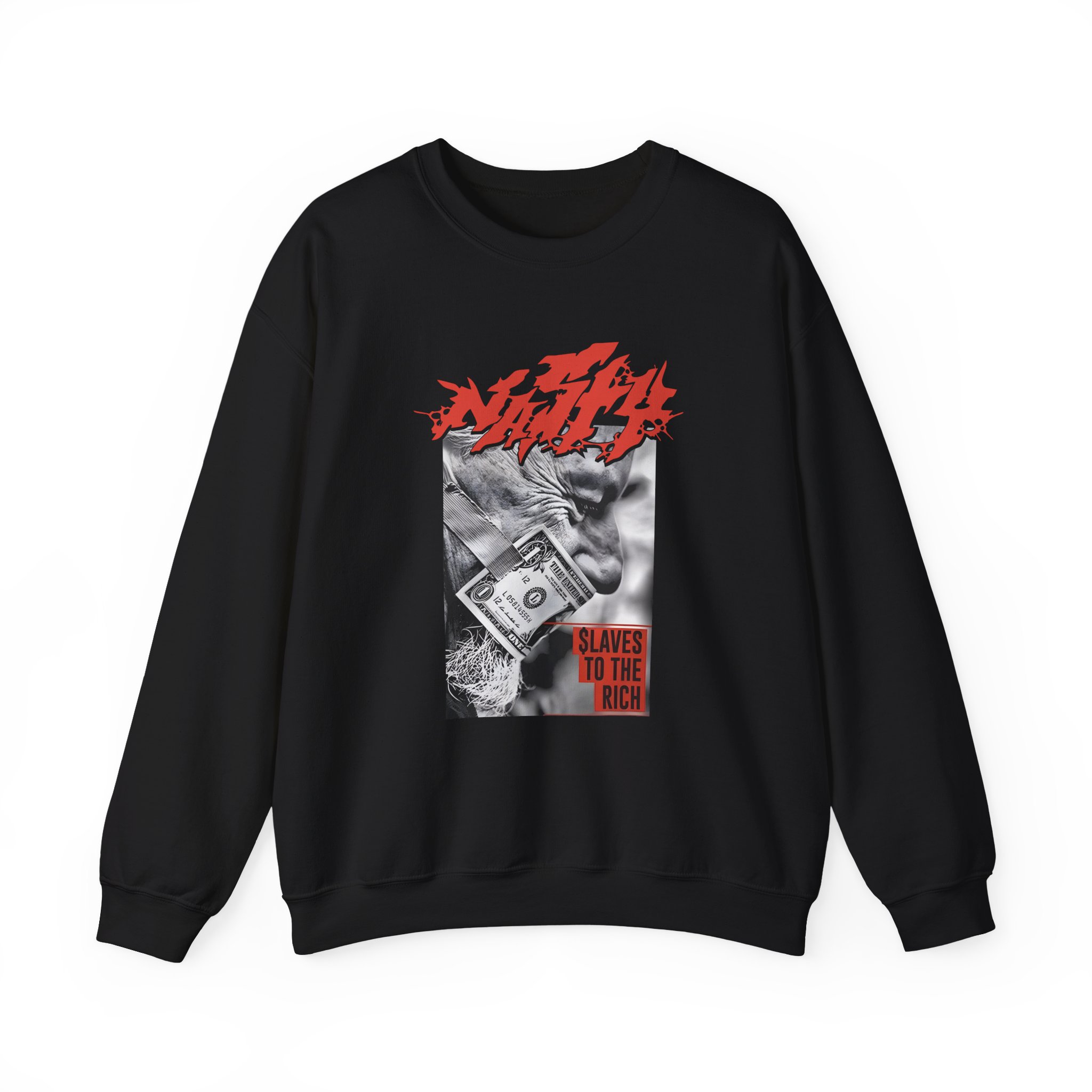 Nasty Slaves to the Rich Unisex Heavy Blendâ„¢ Crewneck Sweatshirt