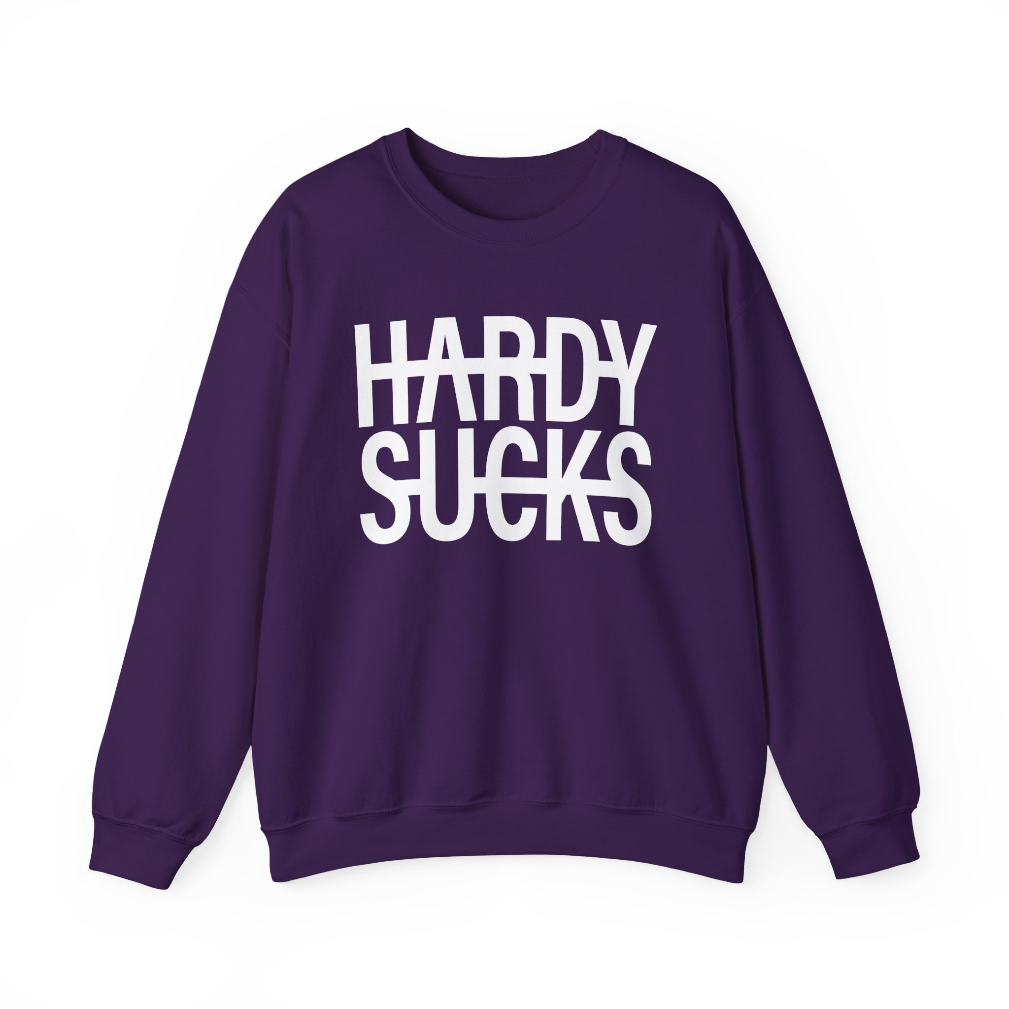 Hardy Hardy Sucks Unisex Heavy Blendâ„¢ Crewneck Sweatshirt