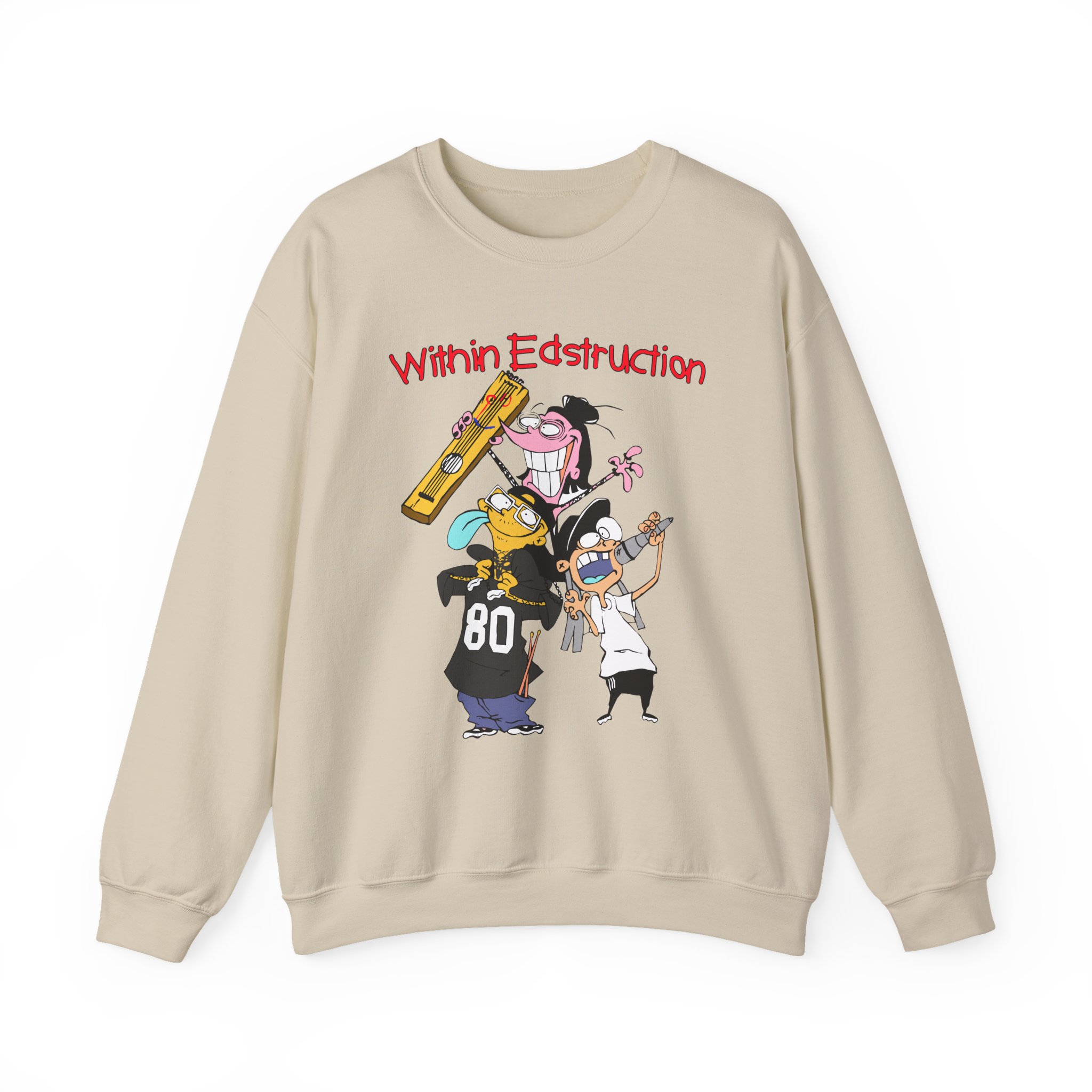 Within Destruction Within Edstruction Unisex Heavy Blend Crewneck Sweatshirt