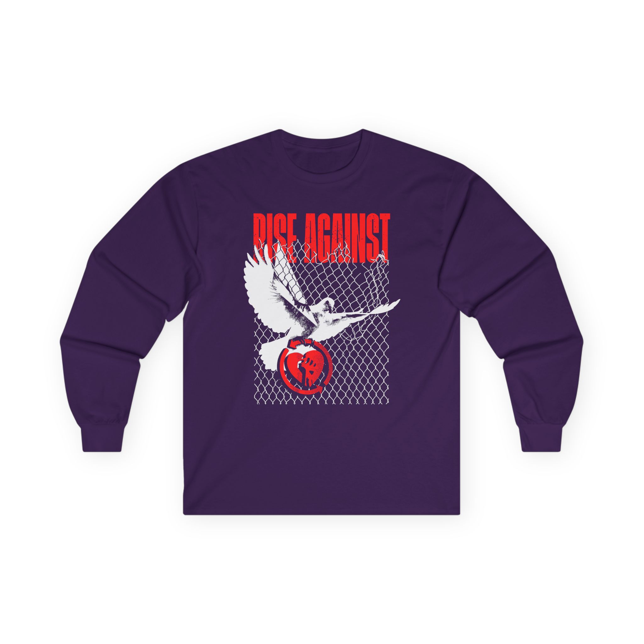 Rise Against Caged Dove Unisex Ultra Cotton Long Sleeve Tee