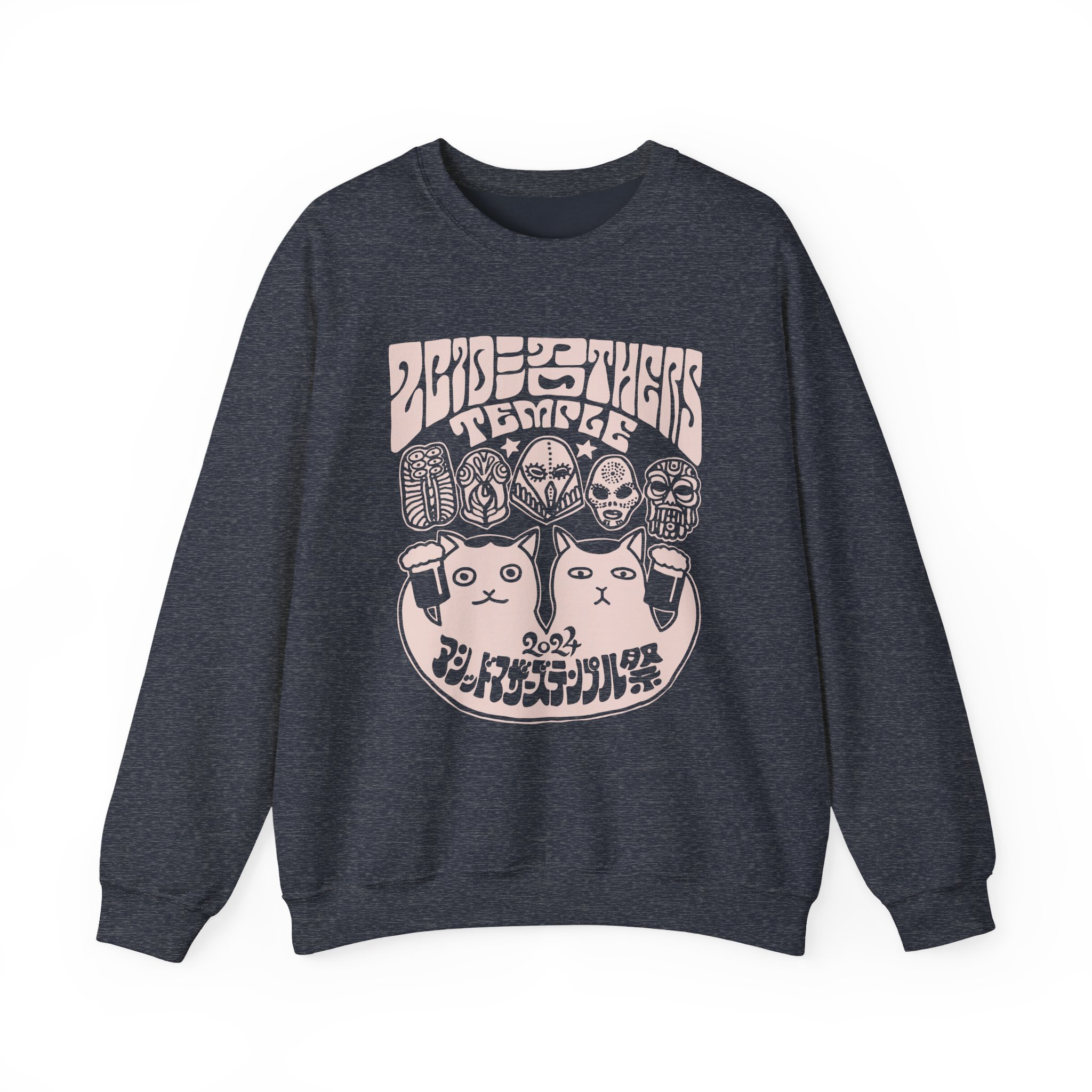 Acid Mothers Temple Unisex Heavy Blendâ„¢ Crewneck Sweatshirt