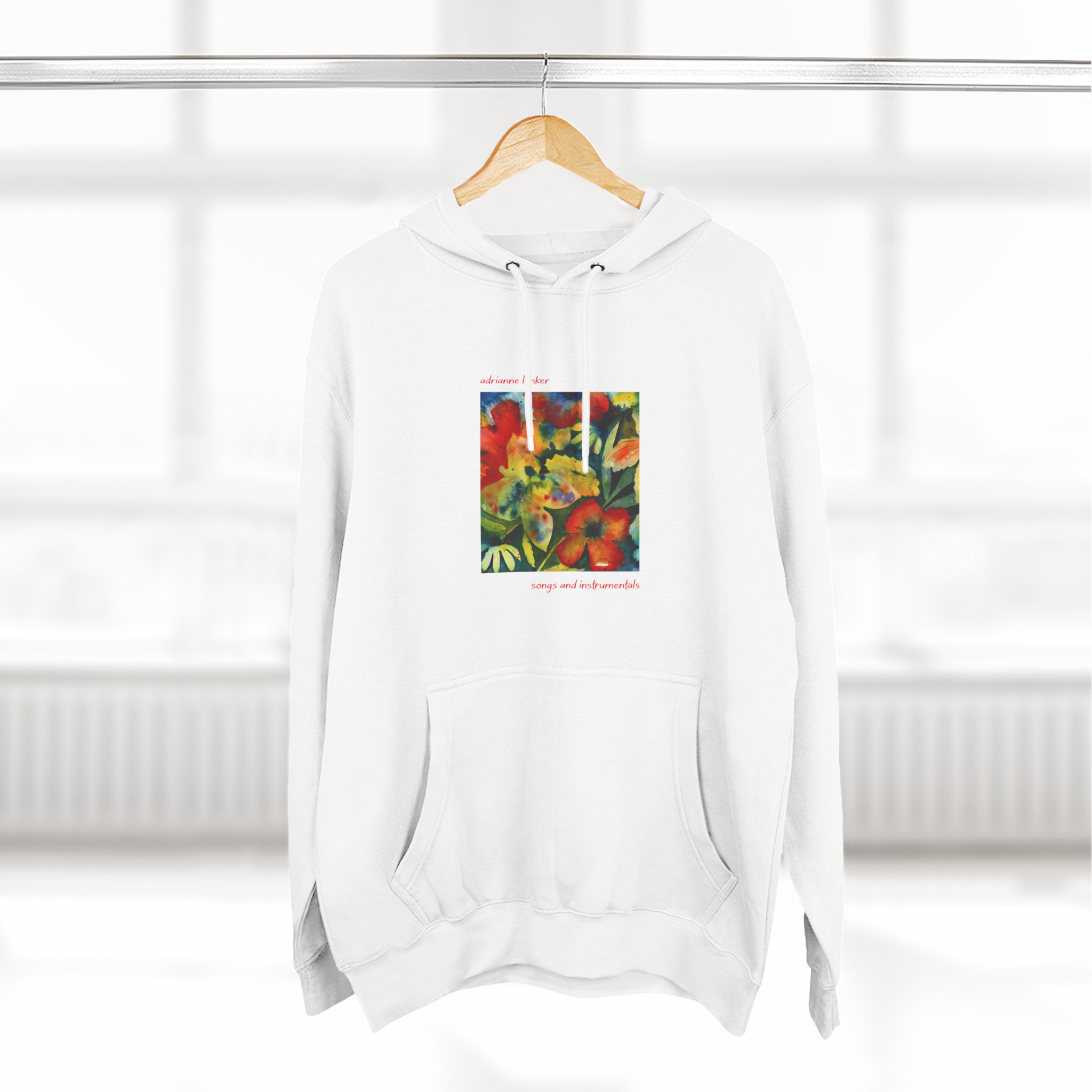 Adrianne Lenker Songs and Instrumentals Three-panel Fleece Hoodie