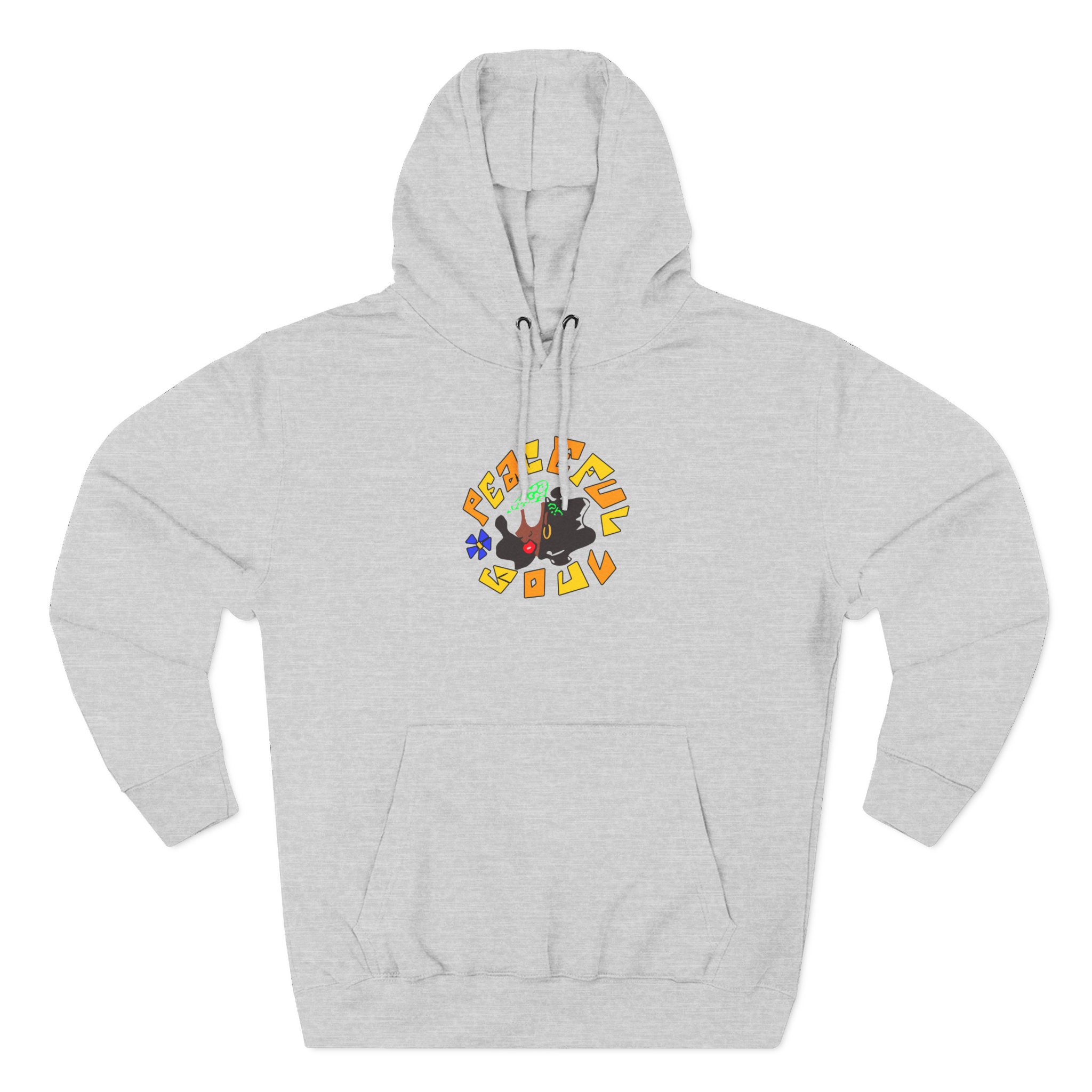 Umi Peaceful Soul Three-Panel Fleece Hoodie