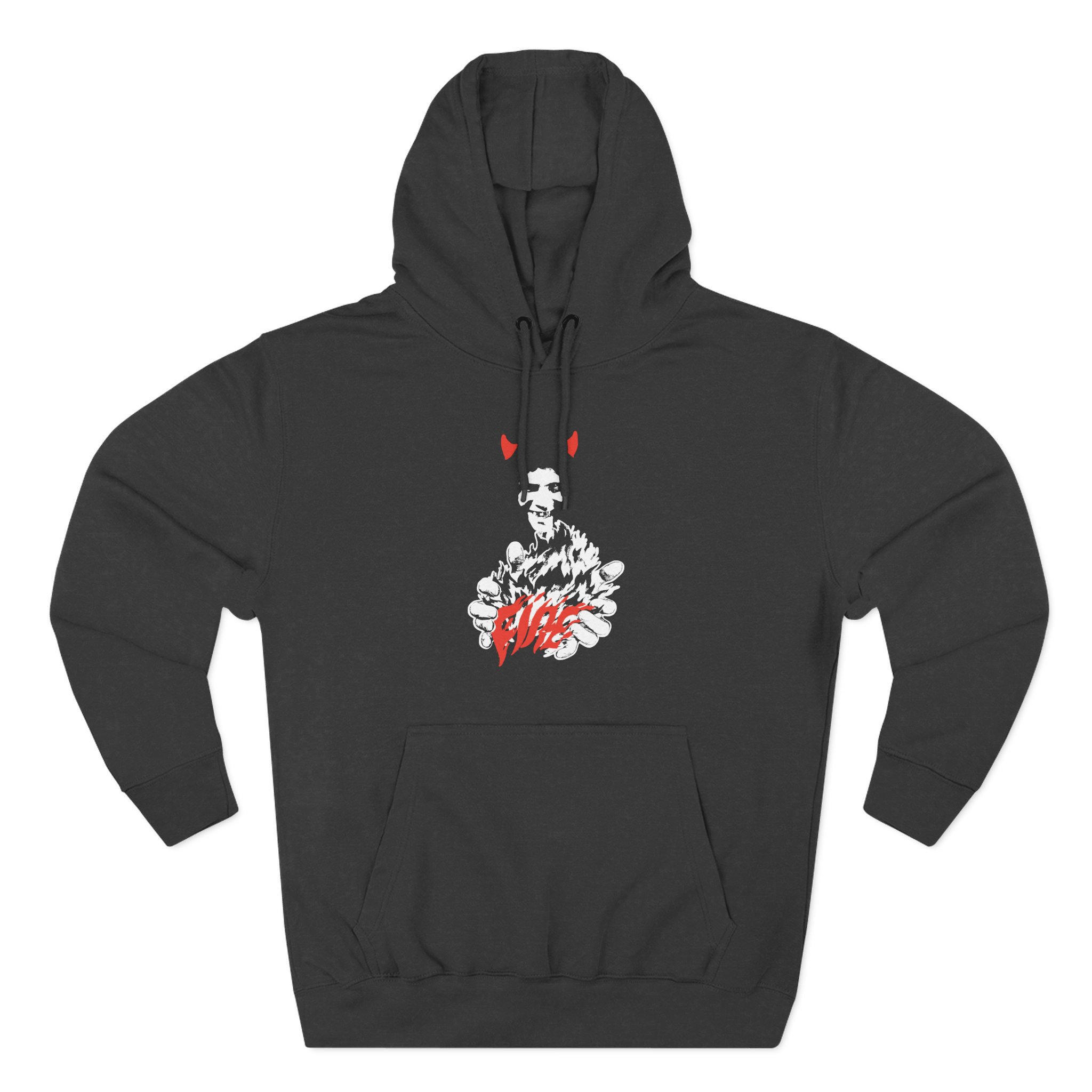 Slowthai Fire Three-Panel Fleece Hoodie
