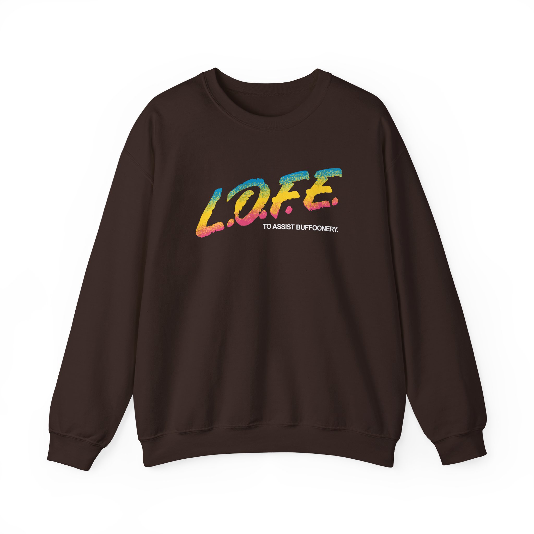Lofe to Assist Buffoonery Unisex Heavy Blendâ„¢ Crewneck Sweatshirt