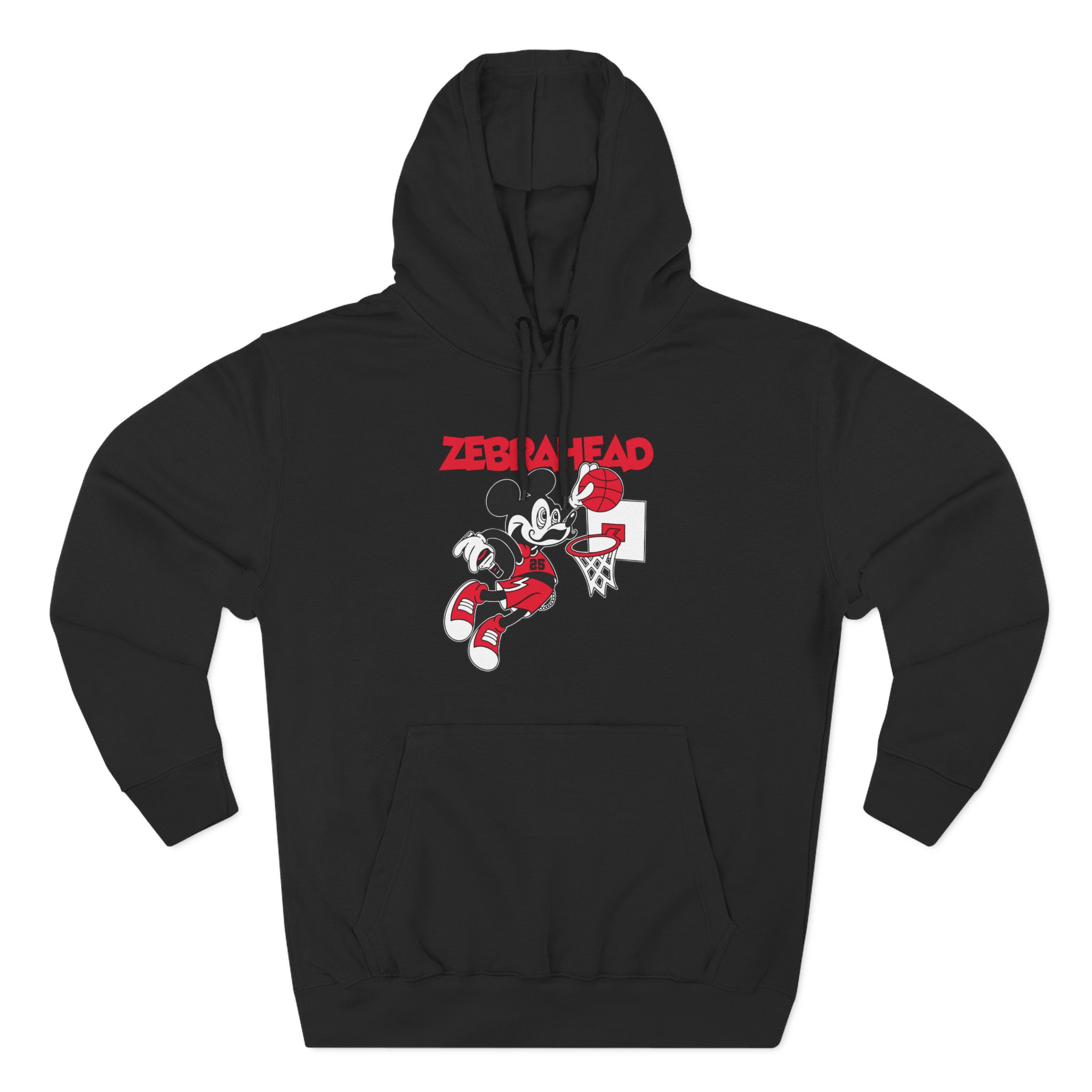 Zebrahead Mickey Three-Panel Fleece Hoodie