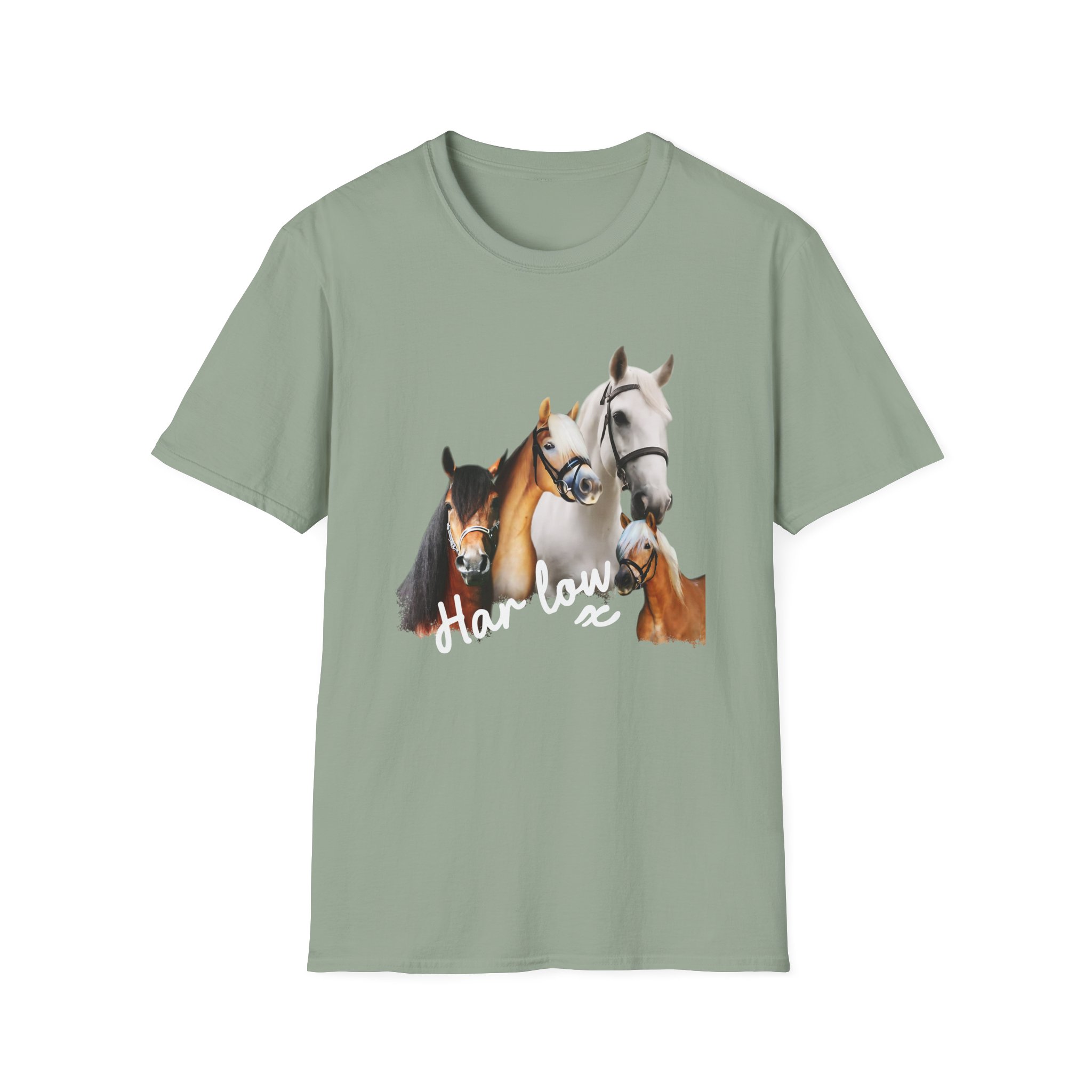 Harlow and Popcorn Unisex Softstyle T-Shirt